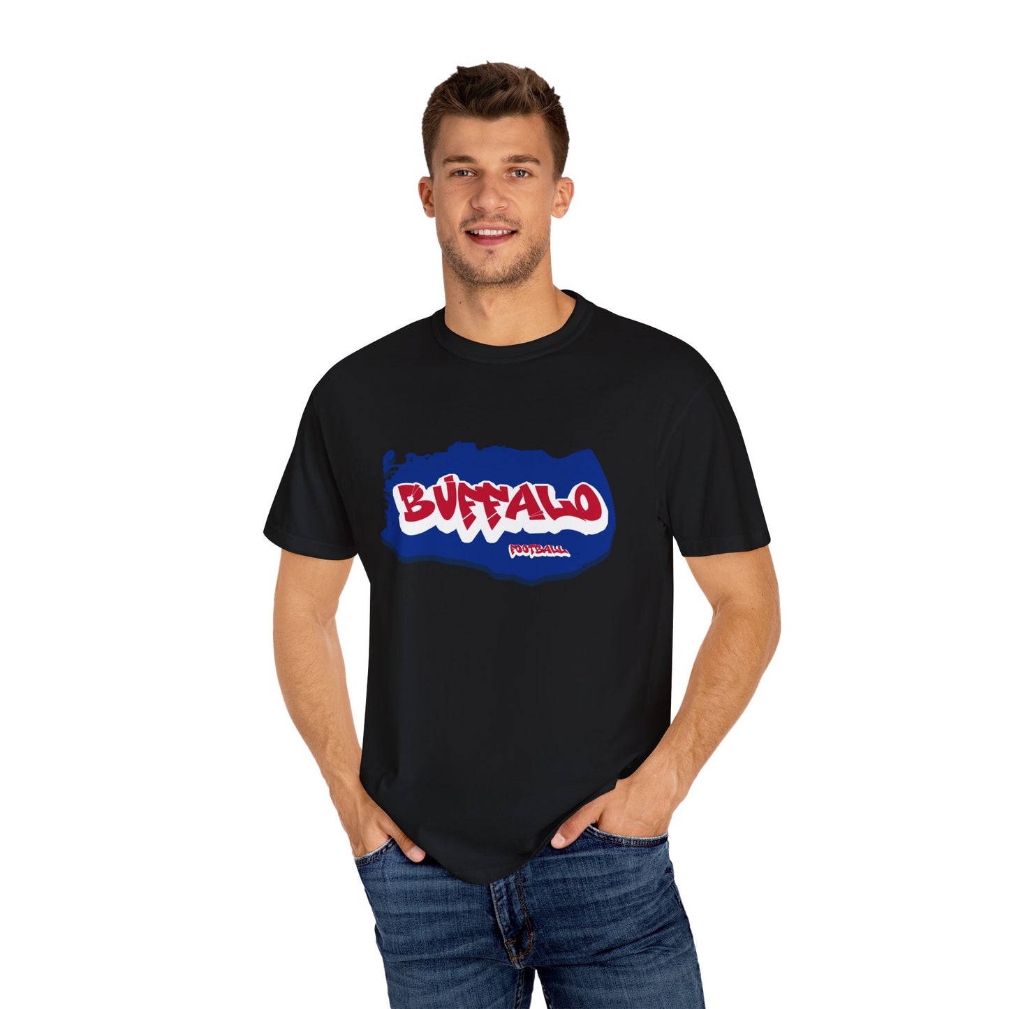 Buffalo Football Graffiti Tee