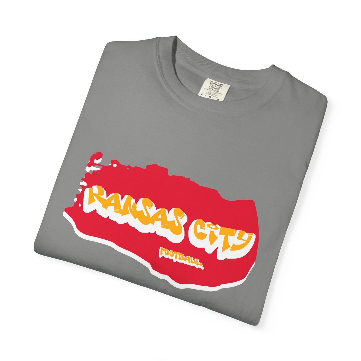 Kansas City Football Graffiti Tee
