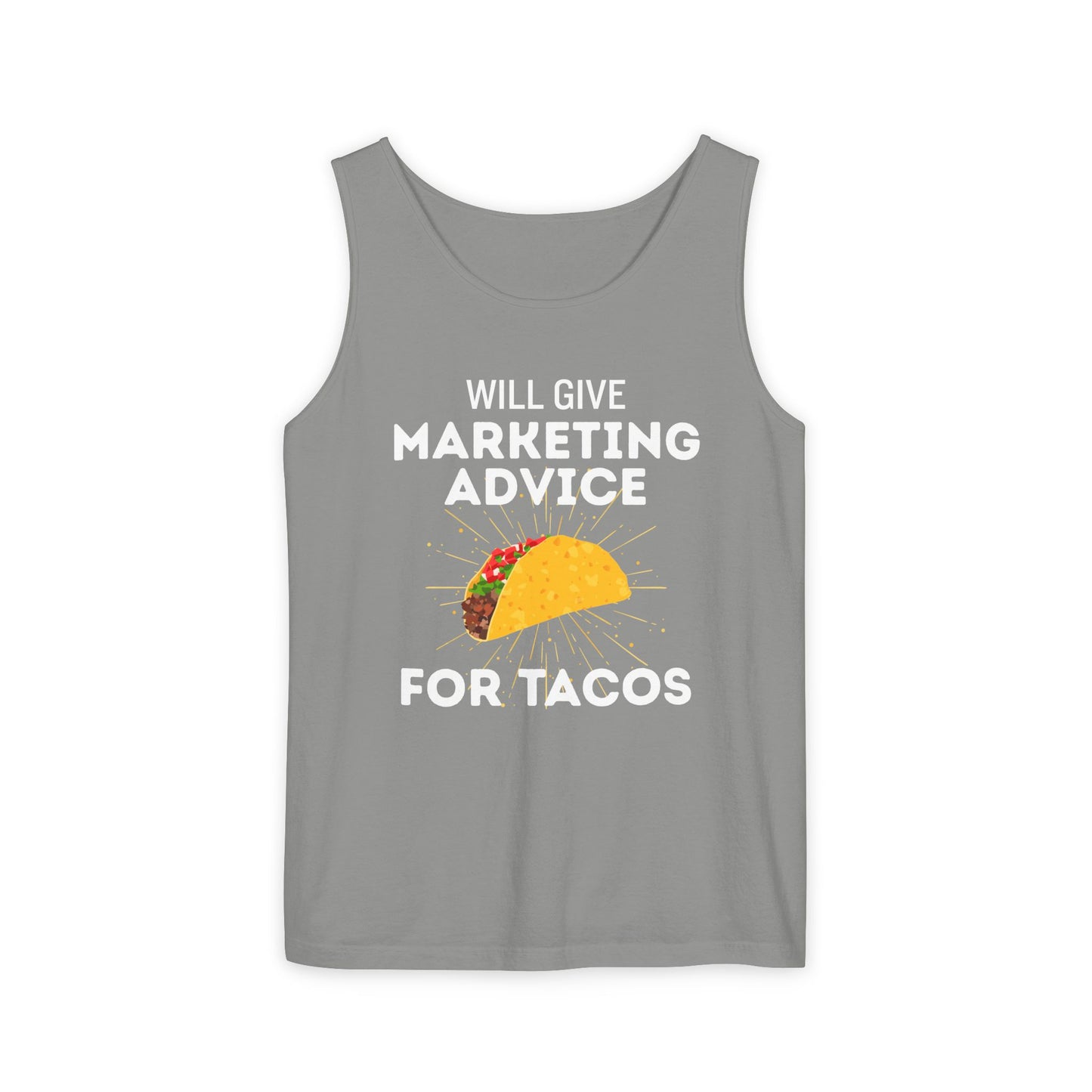 Will Give Marketing Advice for Tacos Tank