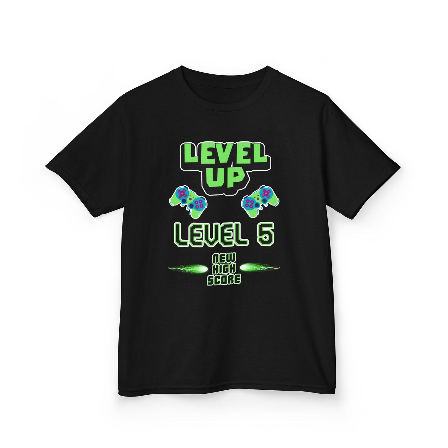 Level Up Birthday Tee | Gamer Birthday Shirt - Level 5