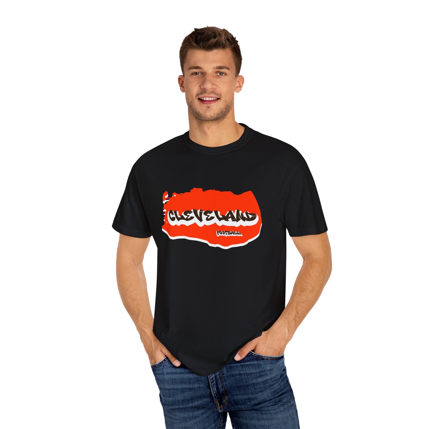 Cleveland Football Graffiti Tee