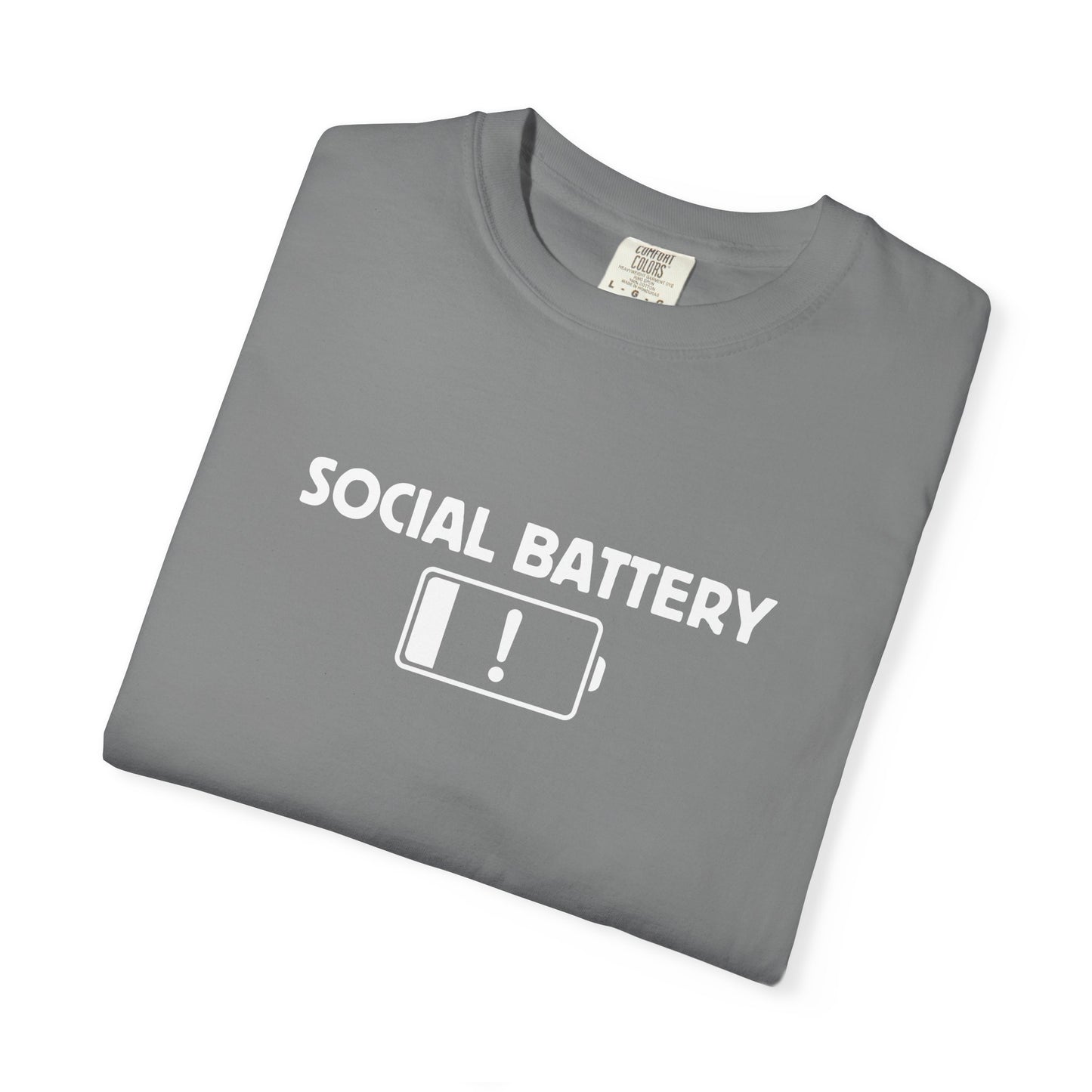 Low Social Battery Tee