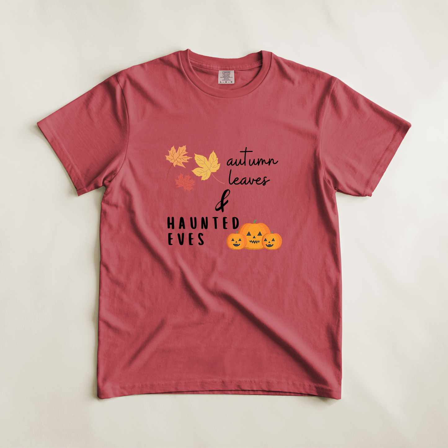 Autumn Leaves & Haunted Eves Tee