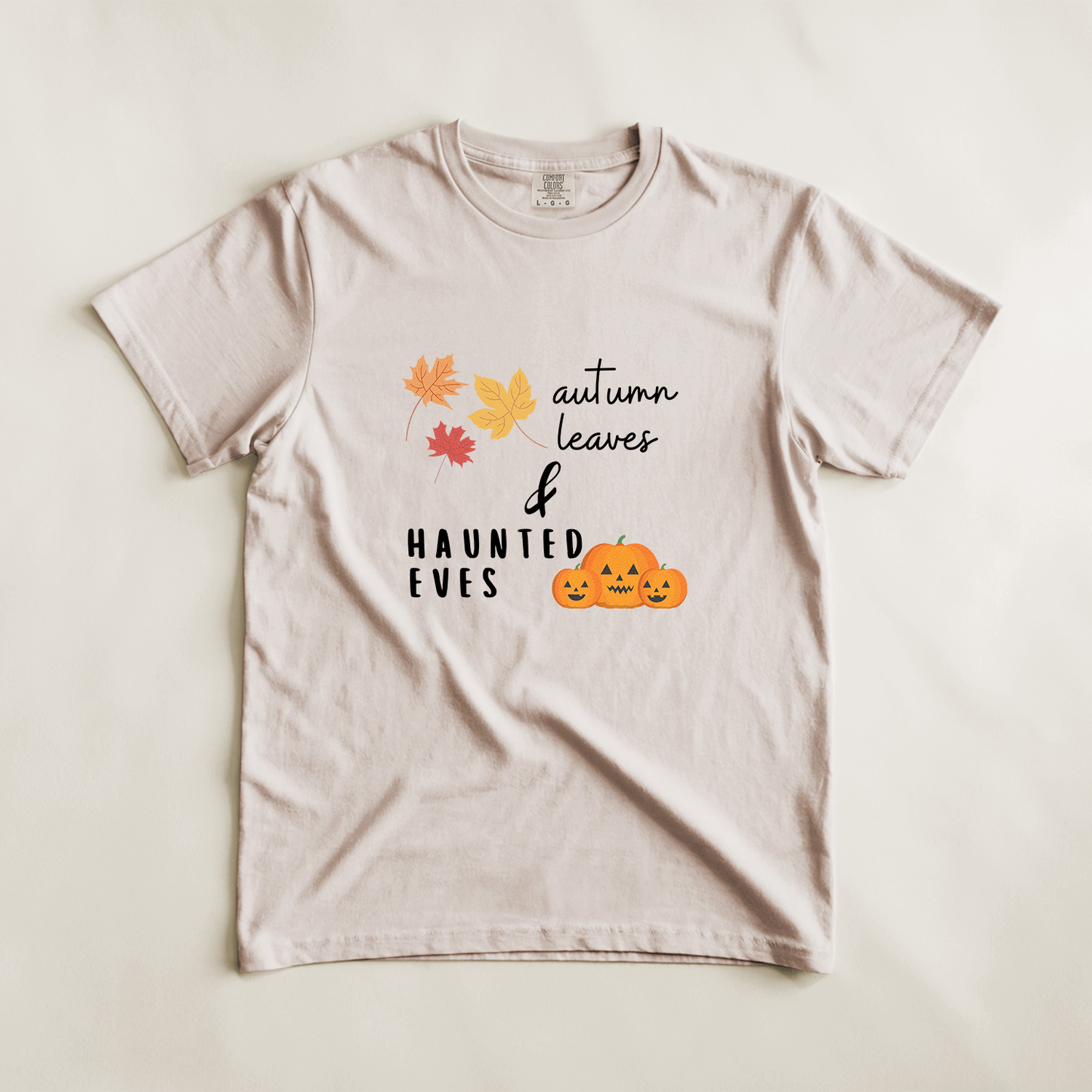 Autumn Leaves & Haunted Eves Tee
