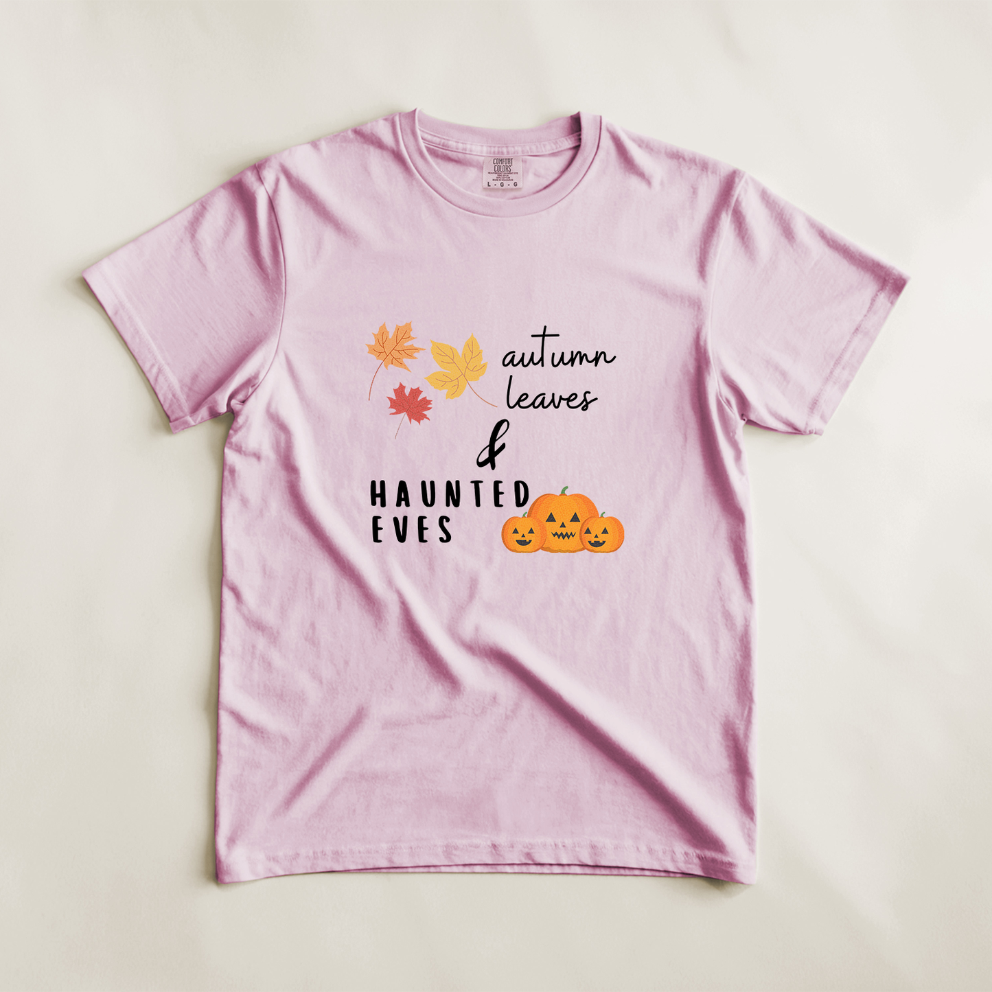 Autumn Leaves & Haunted Eves Tee