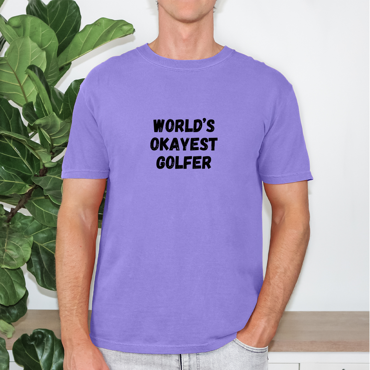 World's Okayest Golfer Tee