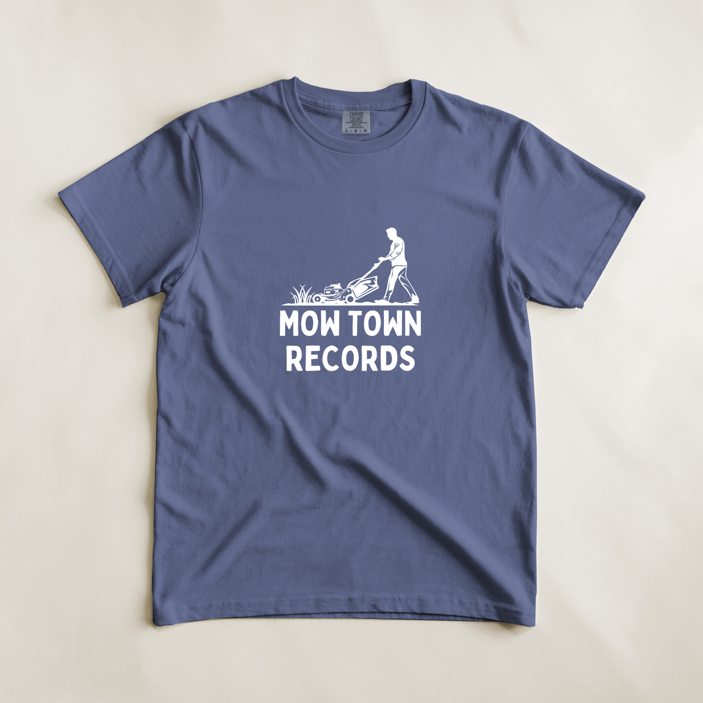 Mow Town Records Tee