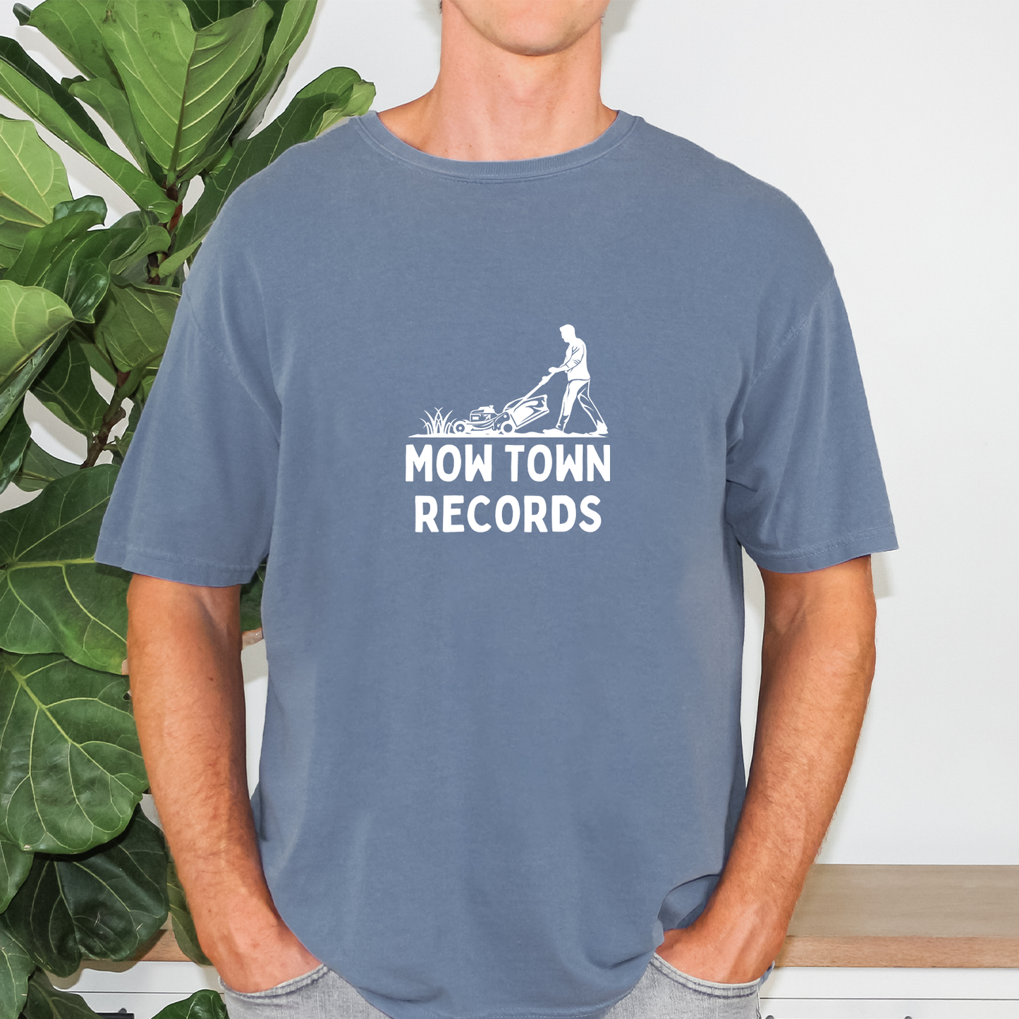 Mow Town Records Tee
