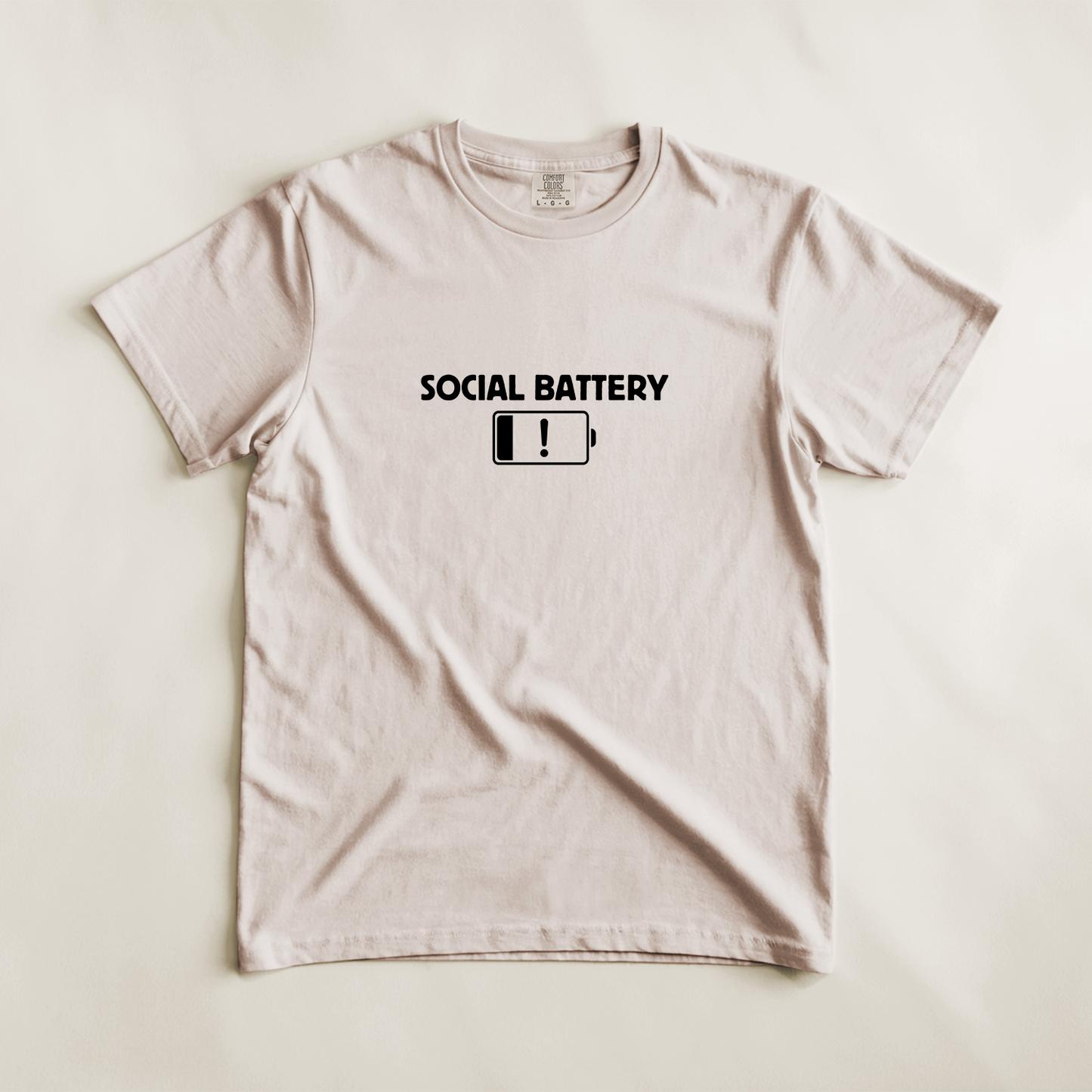 Low Social Battery Tee