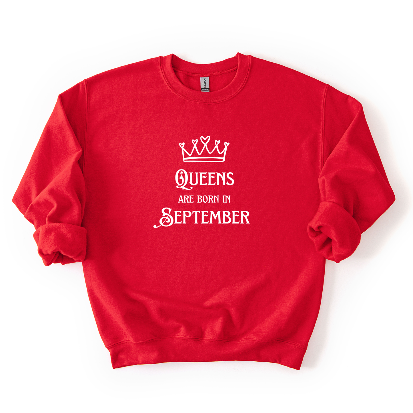 Queens Are Born in September Crewneck
