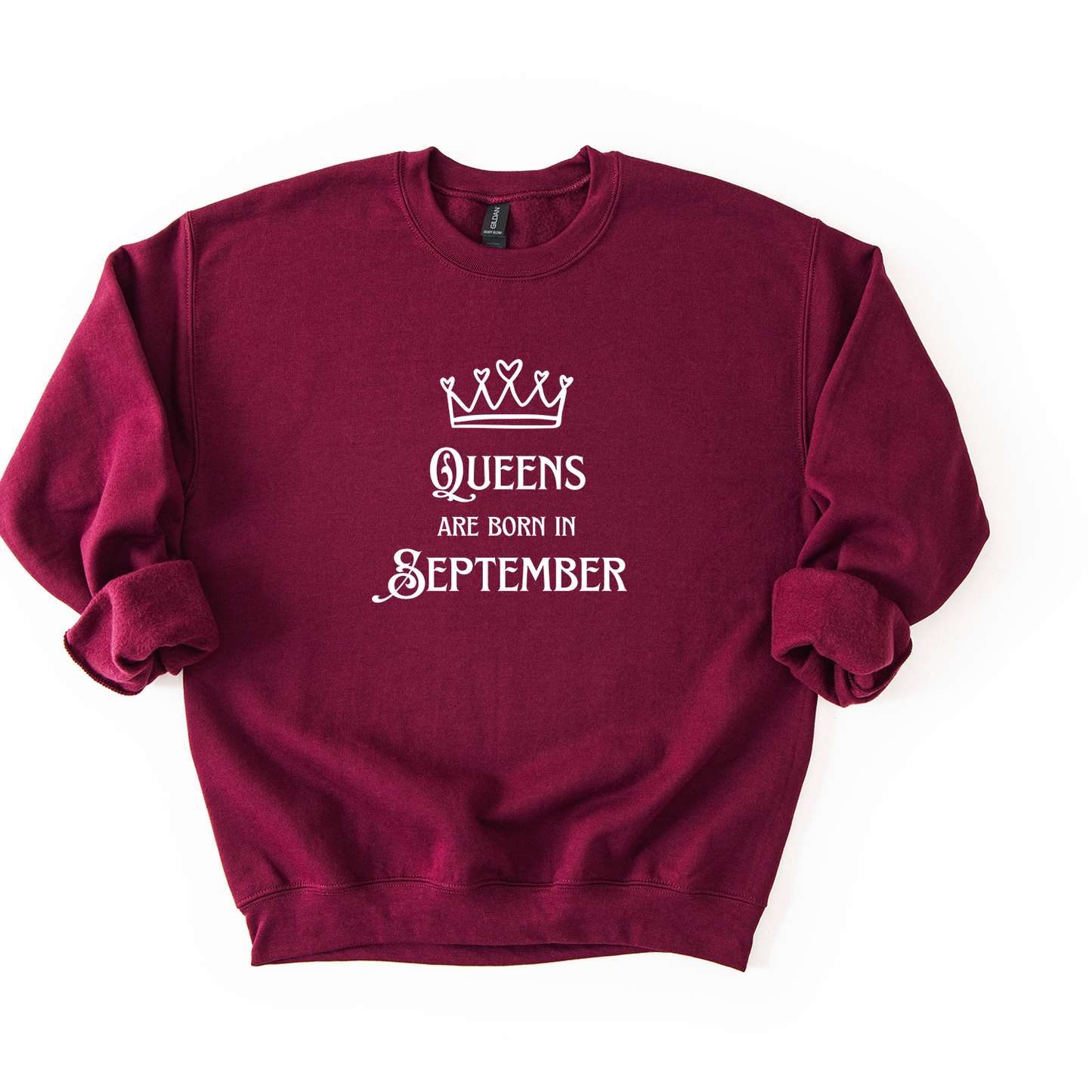 Queens Are Born in September Crewneck