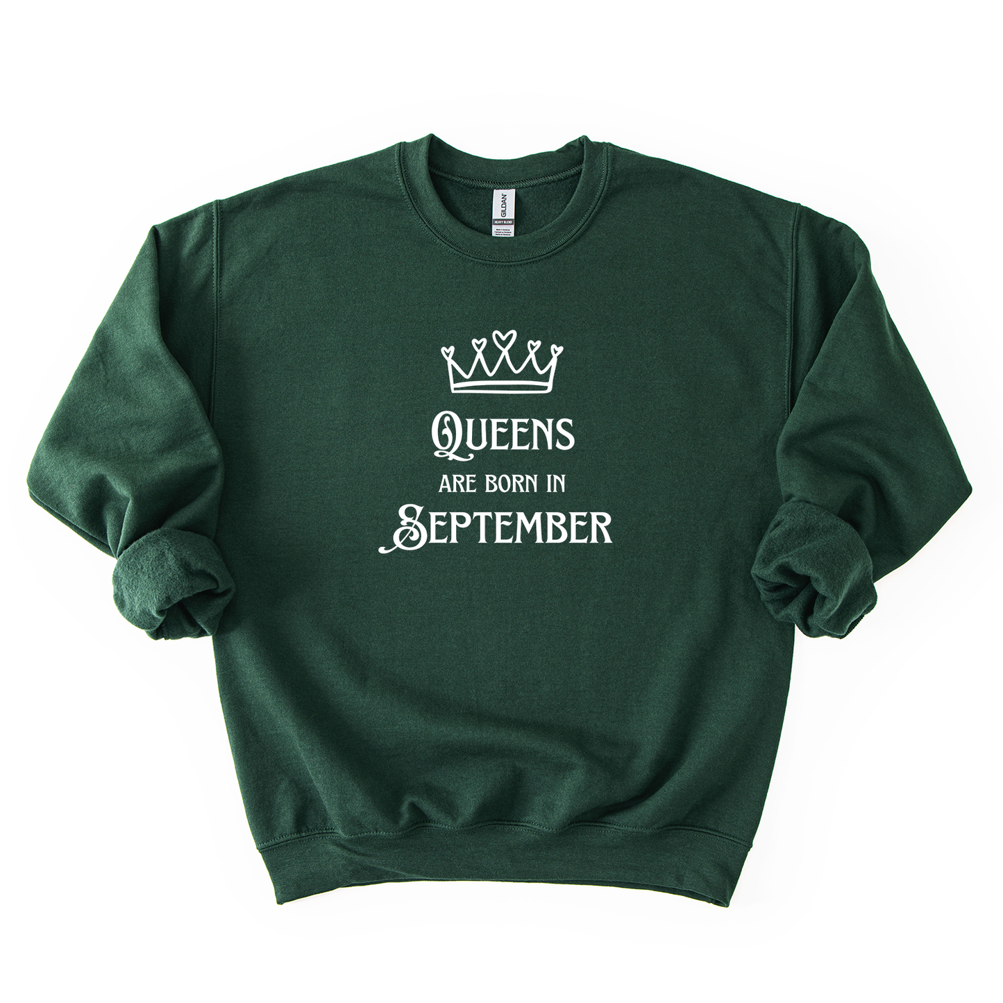 Queens Are Born in September Crewneck