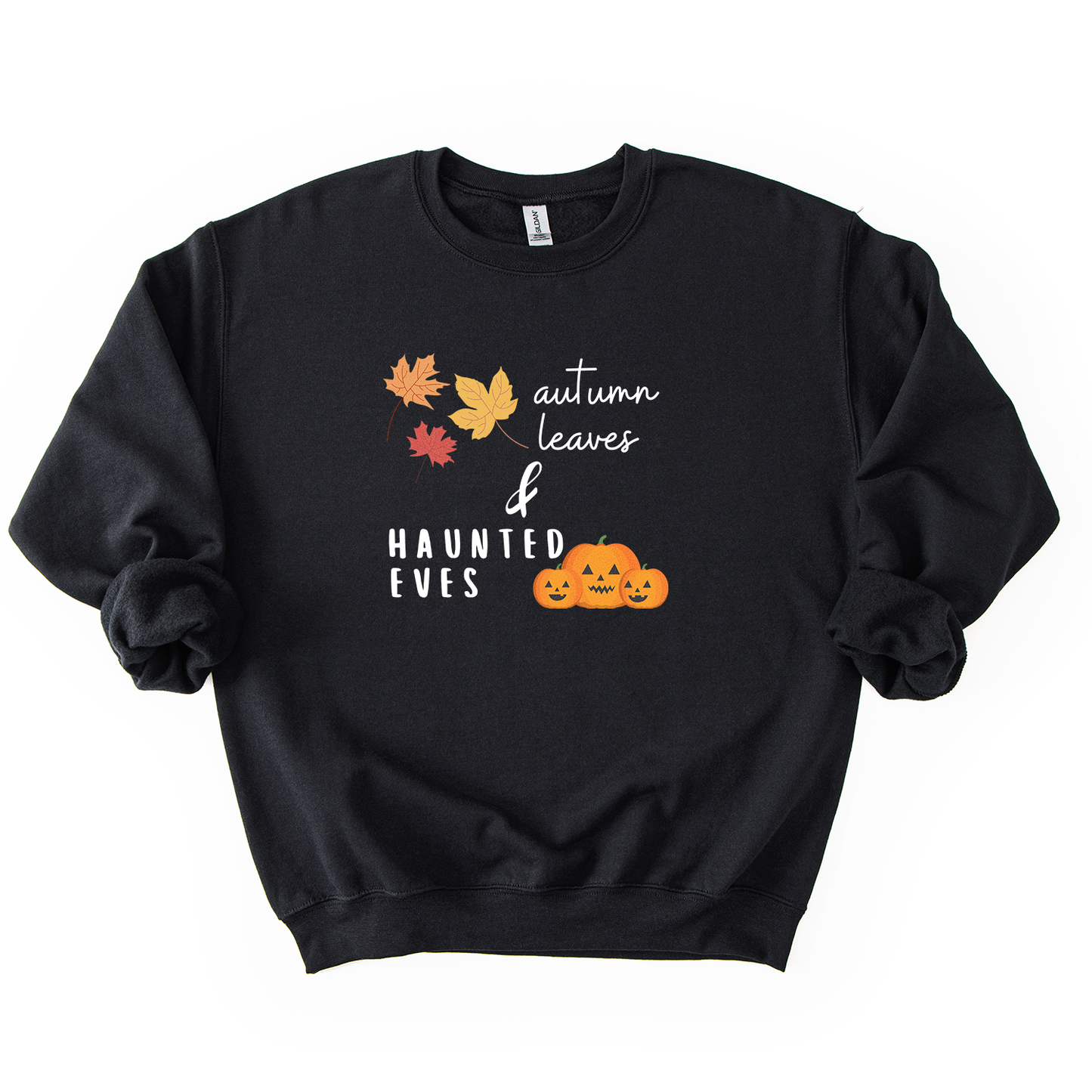 Autumn Leaves & Haunted Eves Crewneck