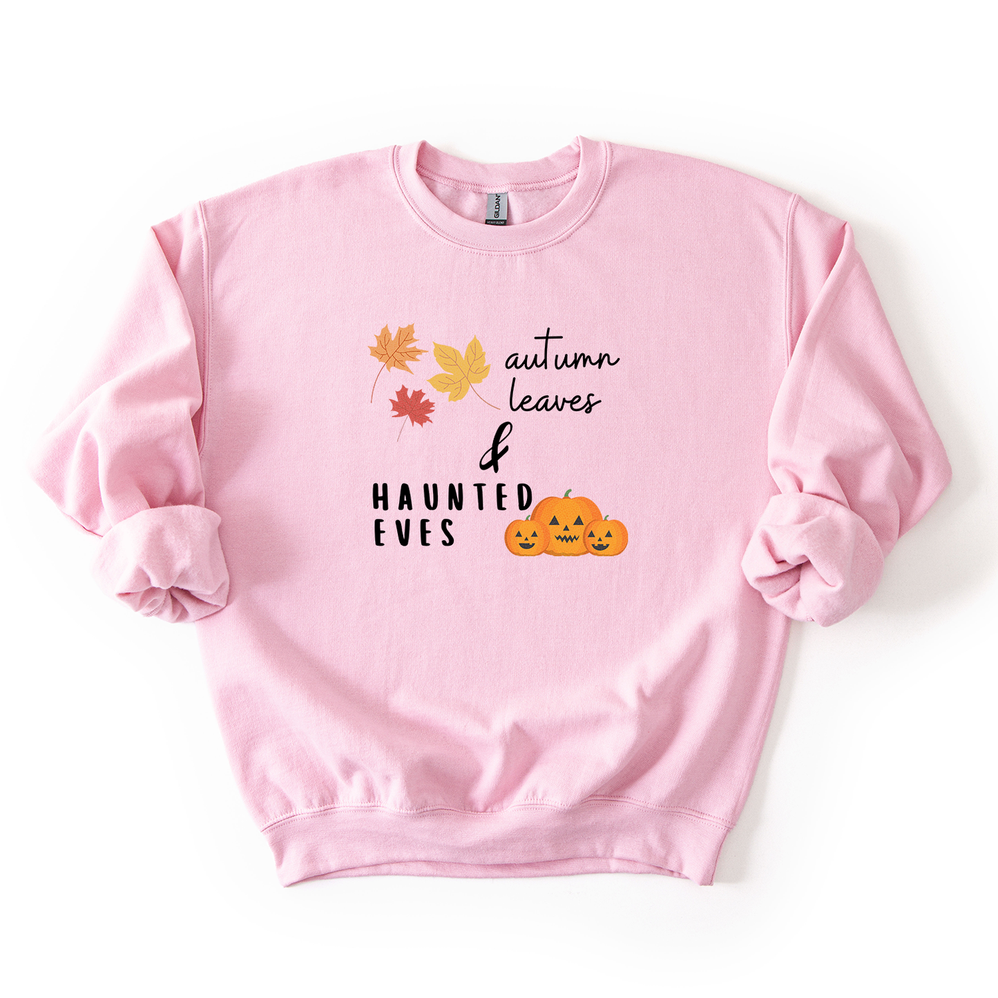 Autumn Leaves & Haunted Eves Crewneck