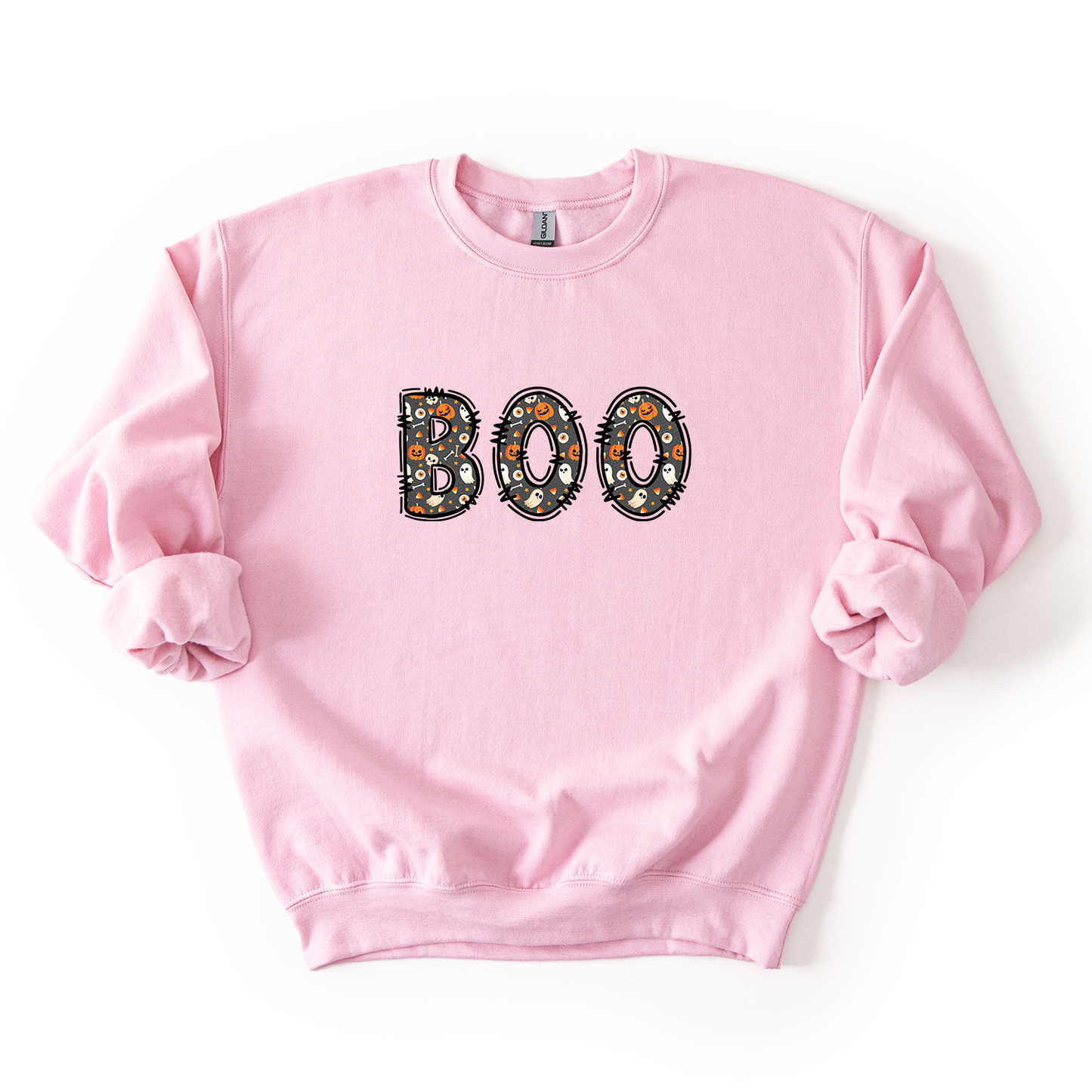 BOO Letters Crewneck