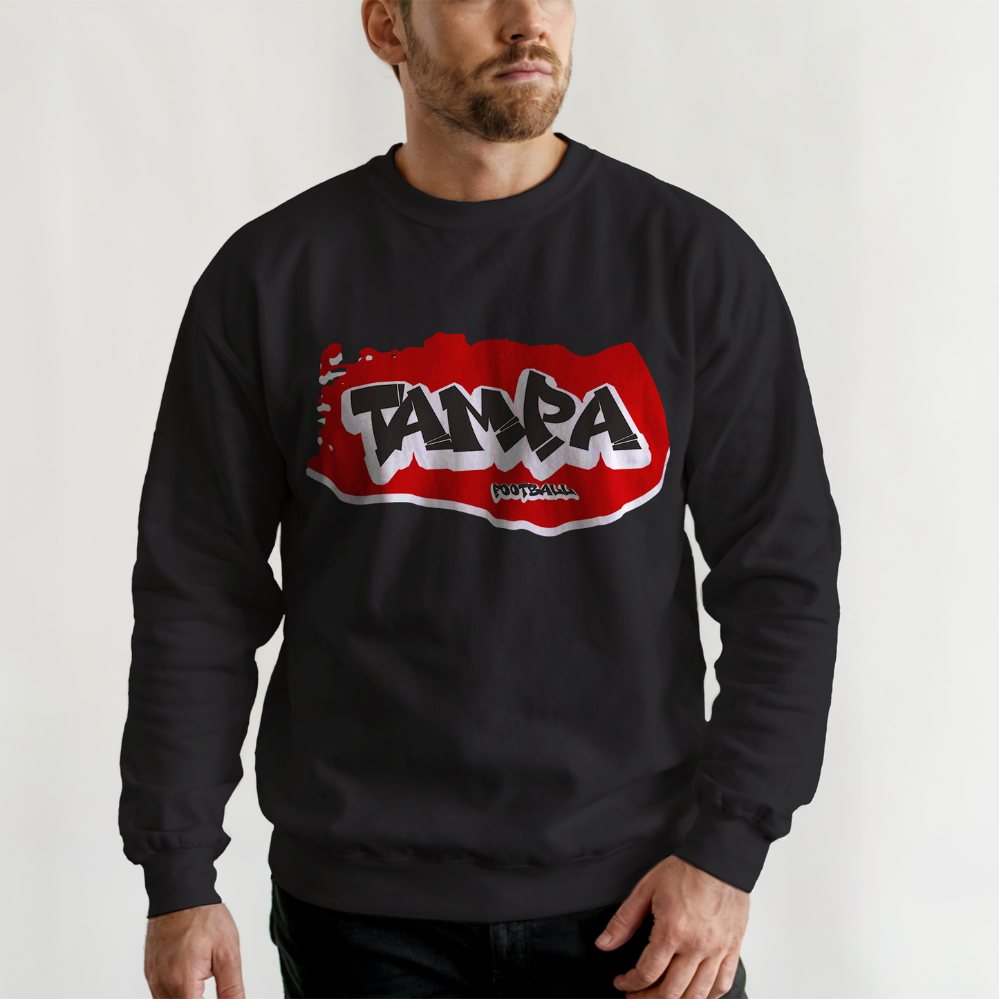 Tampa Bay Football Graffiti Crewneck