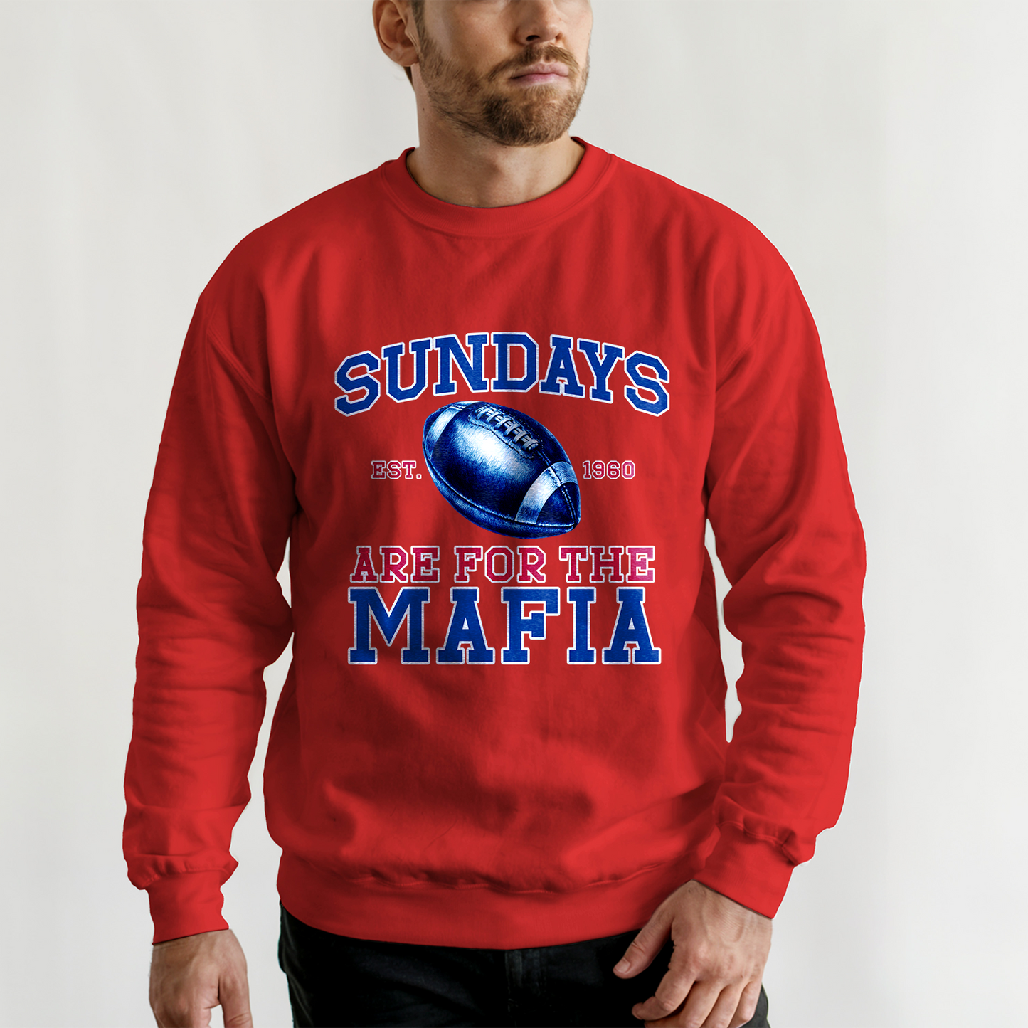 Sundays Are for the Mafia Crewneck