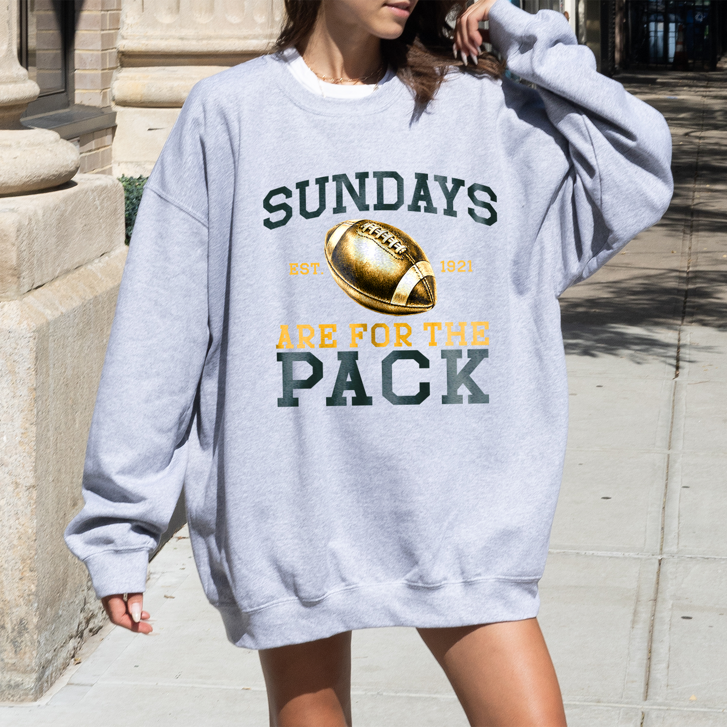 Sundays Are for the Pack Crewneck