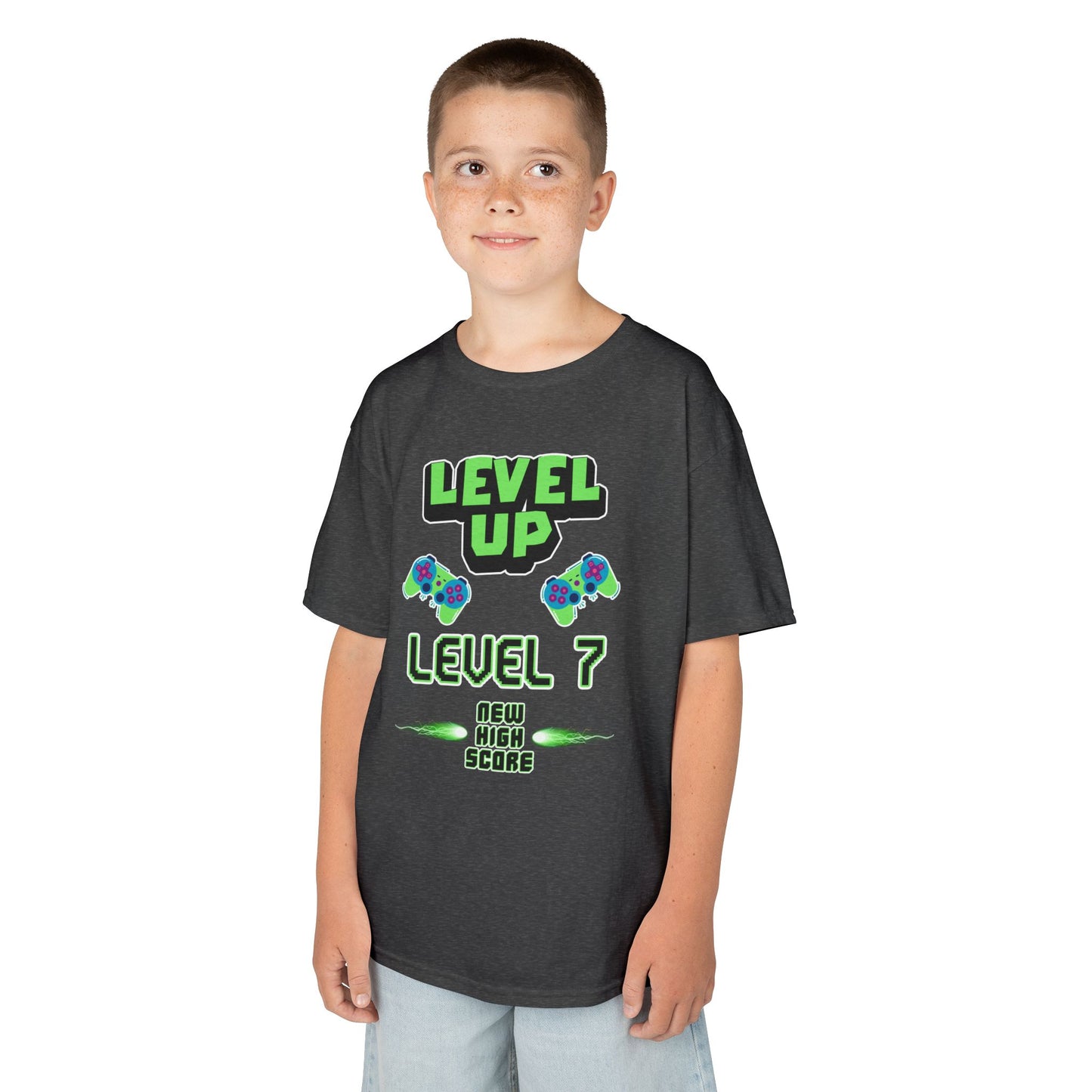 Level Up Birthday Tee | Gamer Birthday Shirt - Level 7