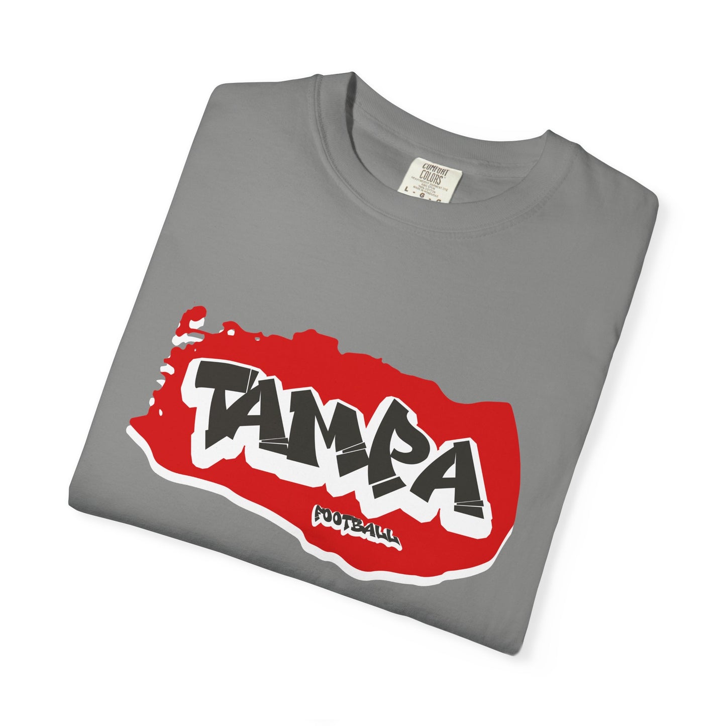 Tampa Football Graffiti Tee
