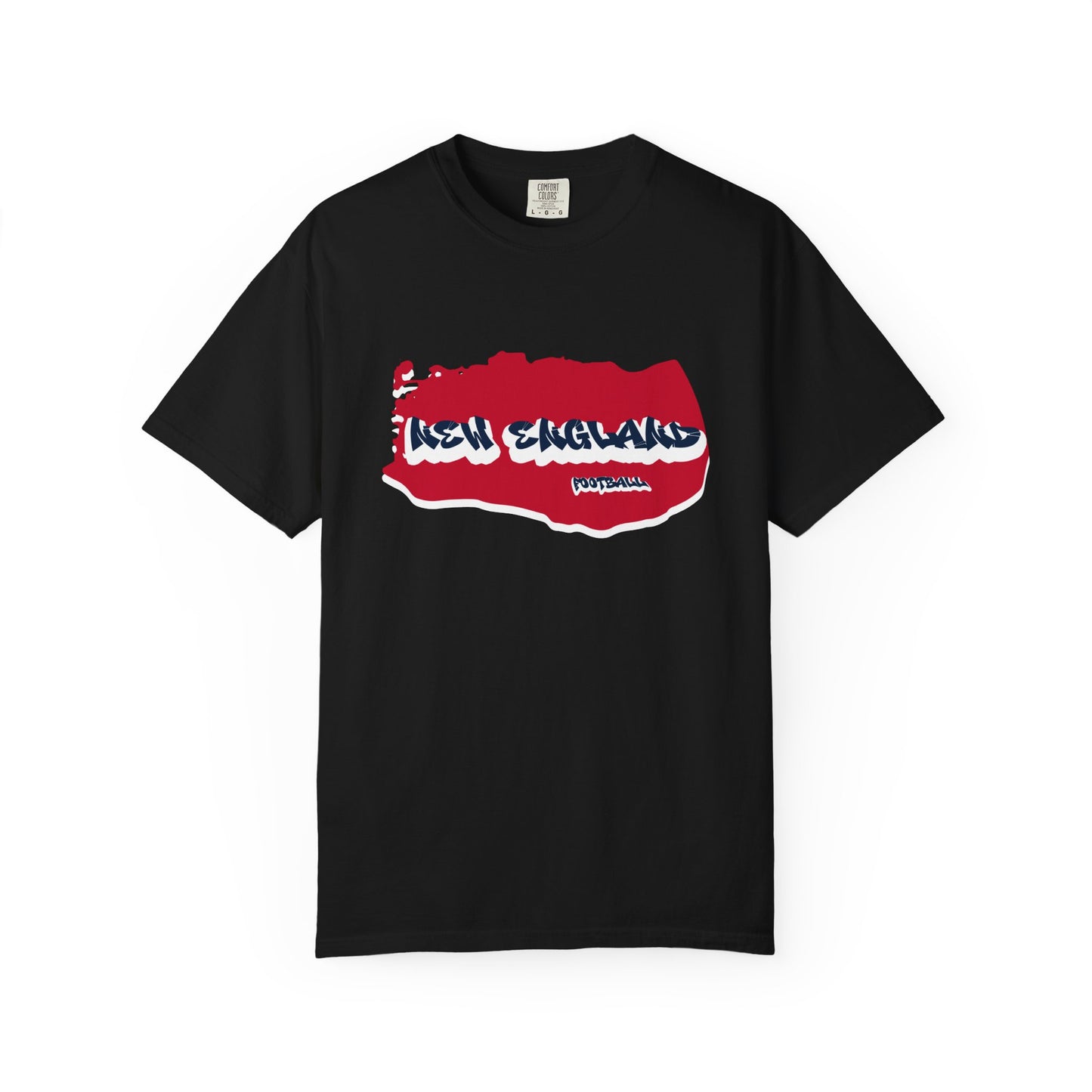 New England Football Graffiti Tee