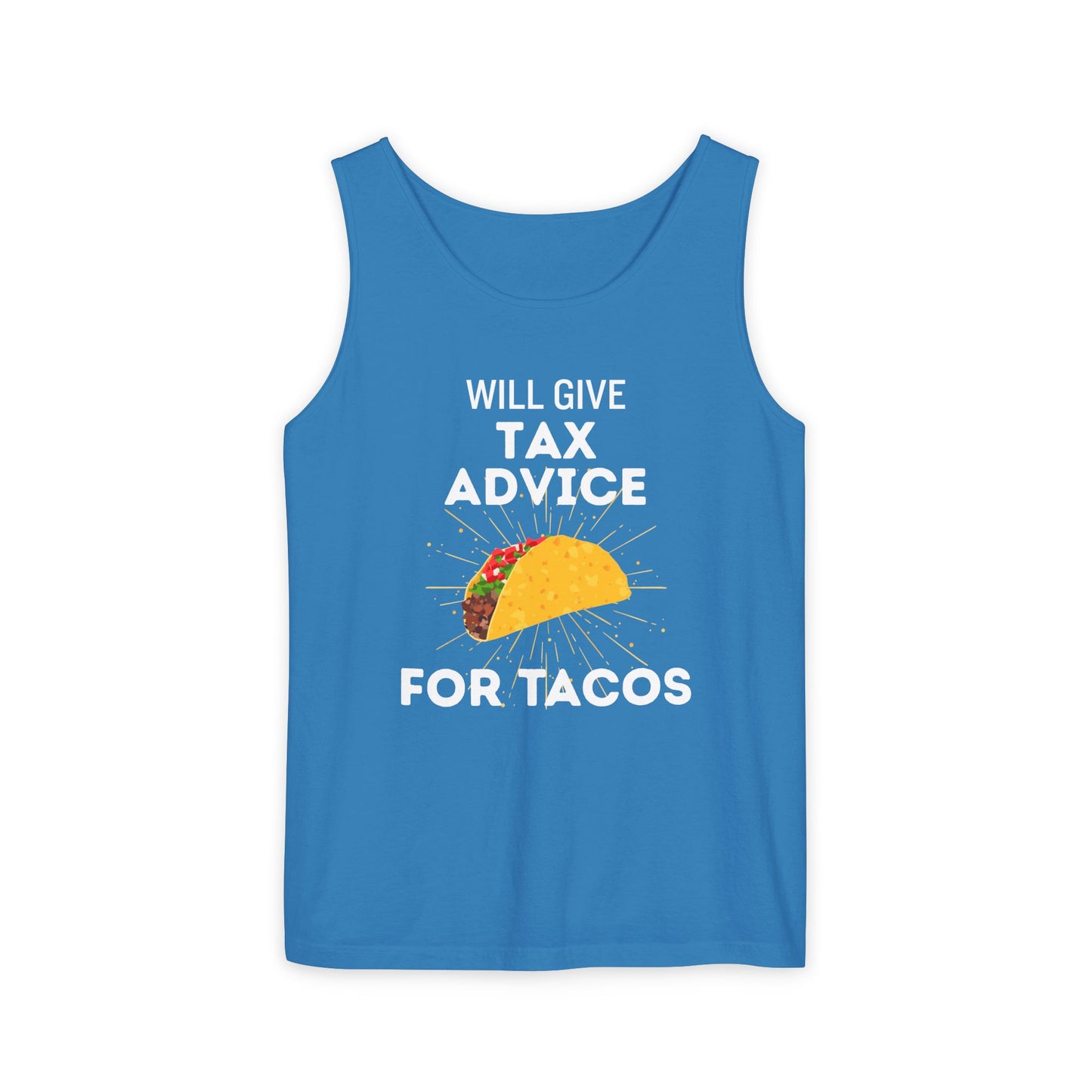 Will Give Tax Advice for Tacos Tank