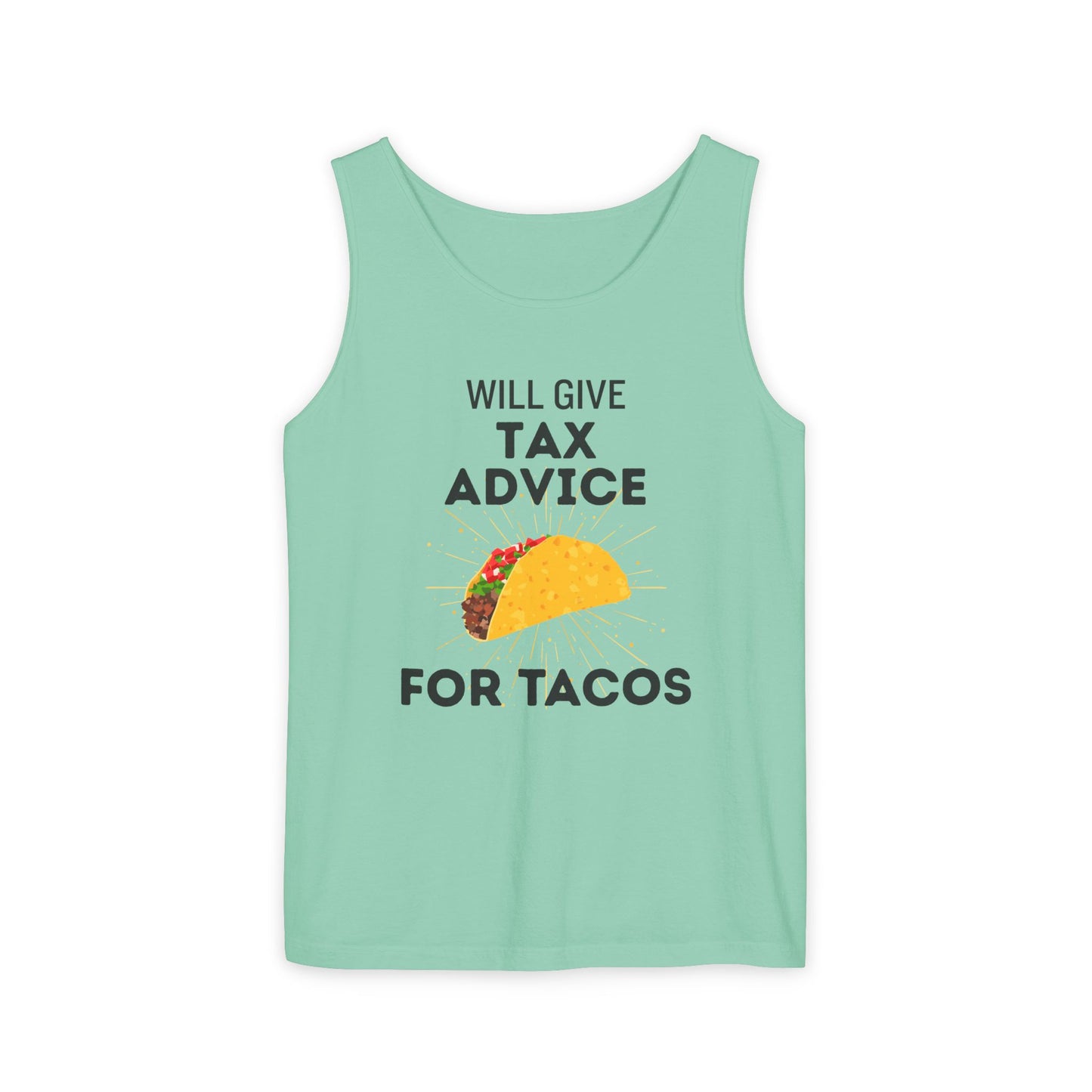 Will Give Tax Advice for Tacos Tank