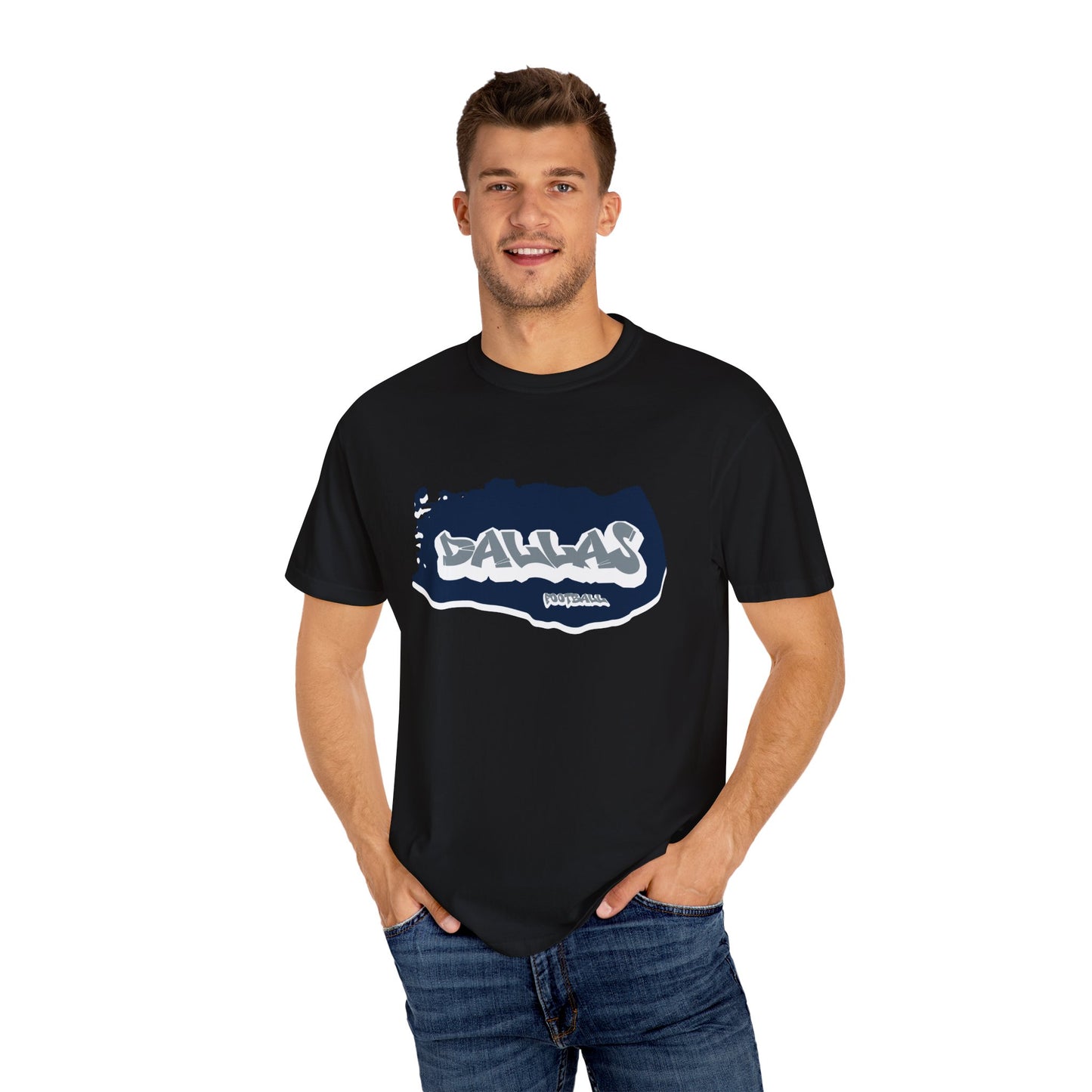 Dallas Football Graffiti Tee