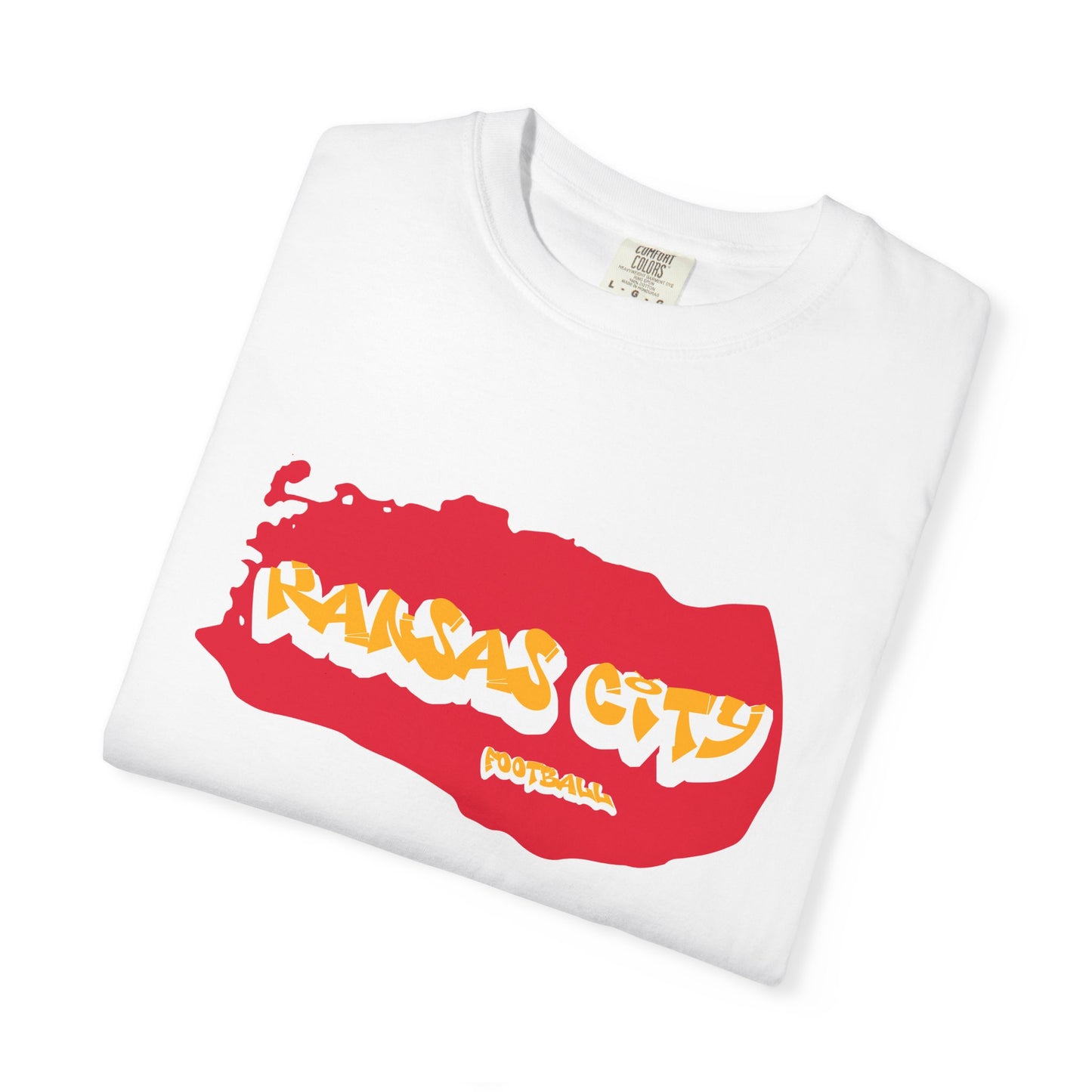 Kansas City Football Graffiti Tee