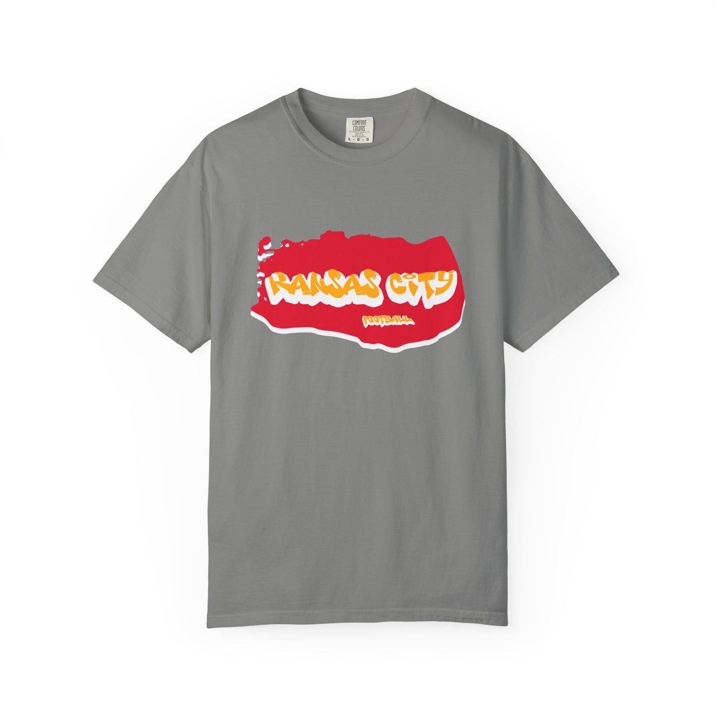 Kansas City Football Graffiti Tee