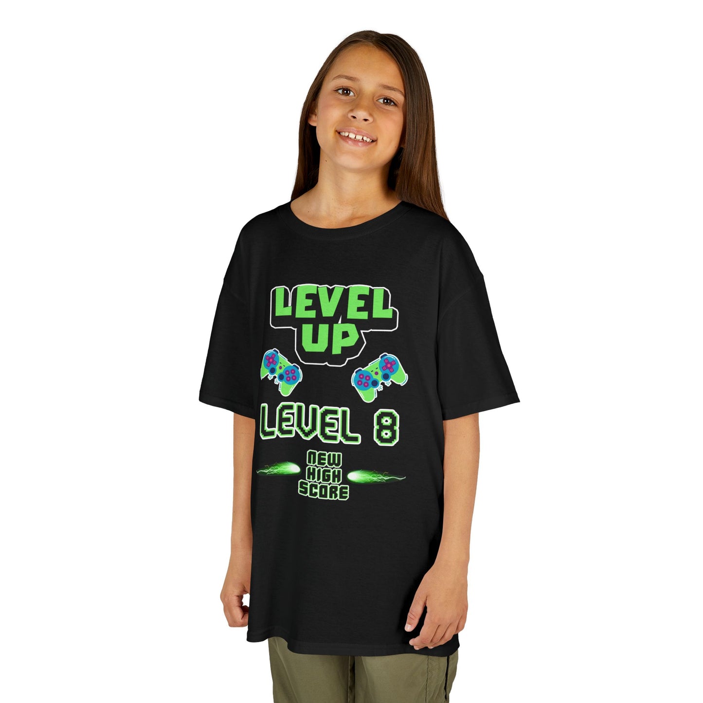 Level Up Birthday Tee | Gamer Birthday Shirt - Level 8