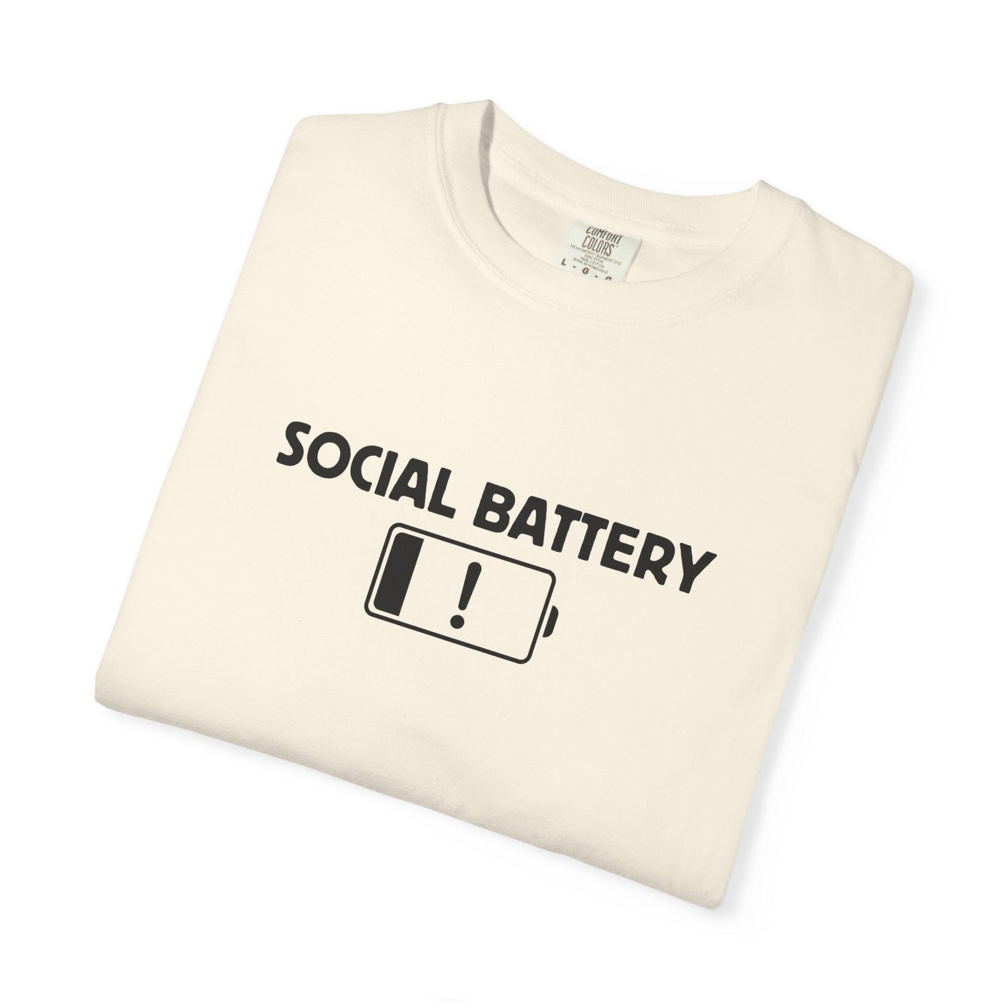 Low Social Battery Tee