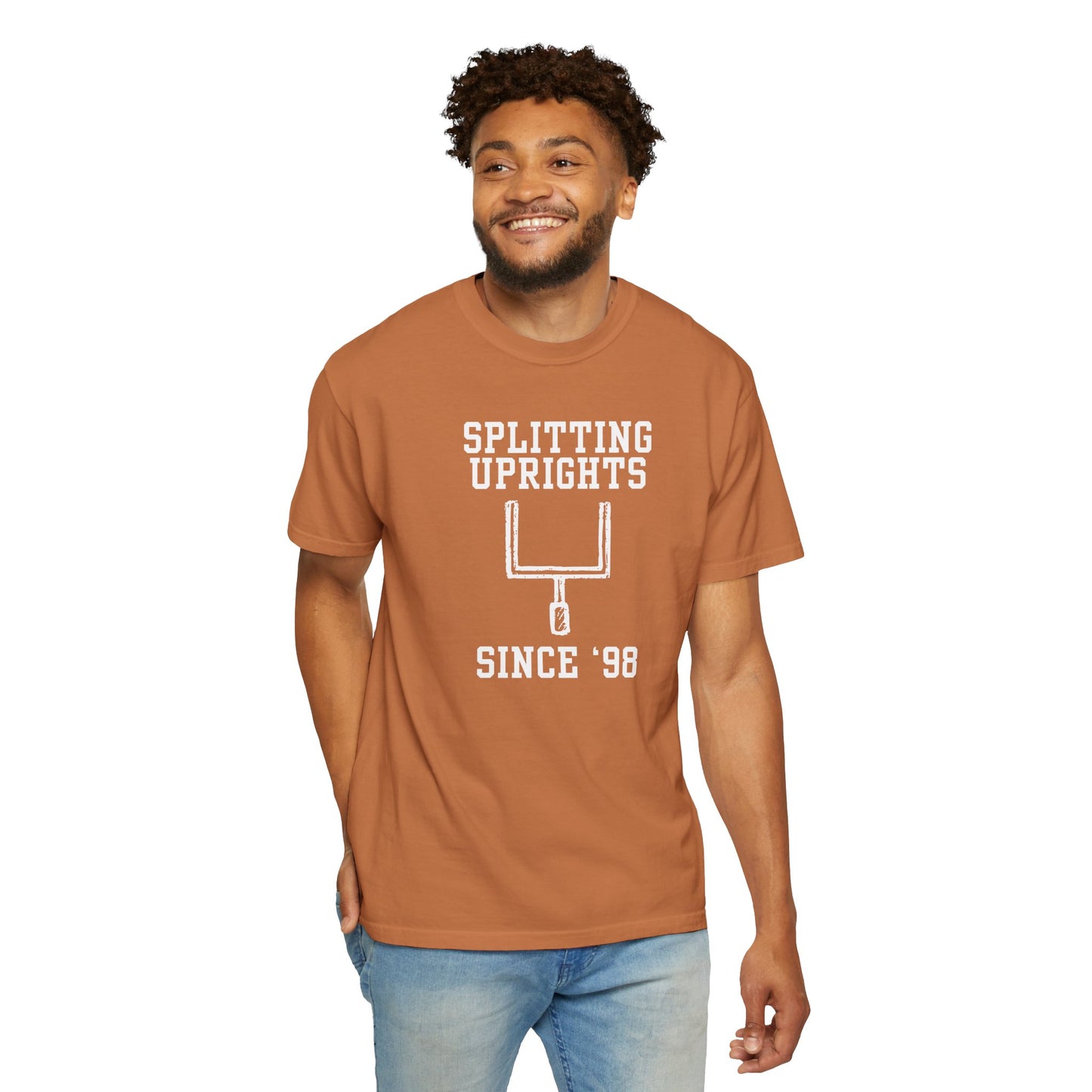 Splitting Uprights Tee