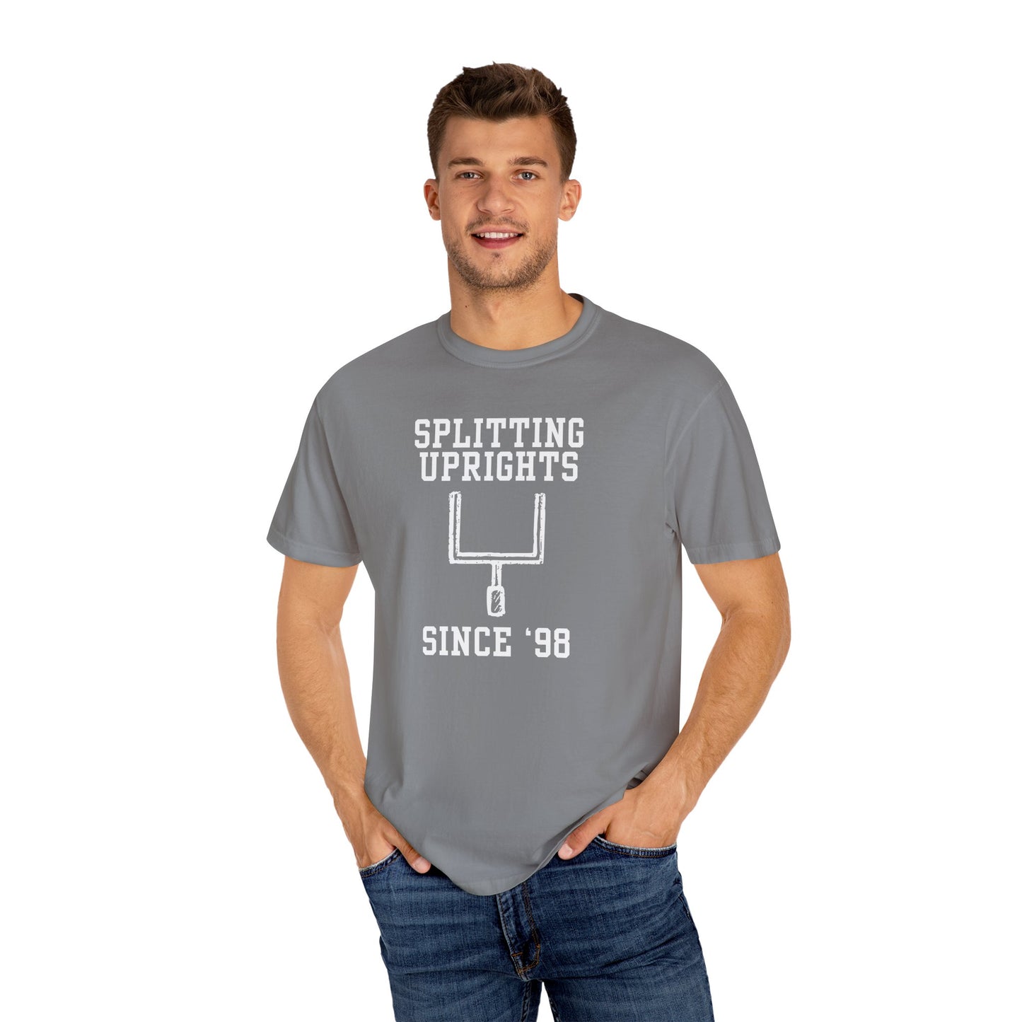 Splitting Uprights Tee