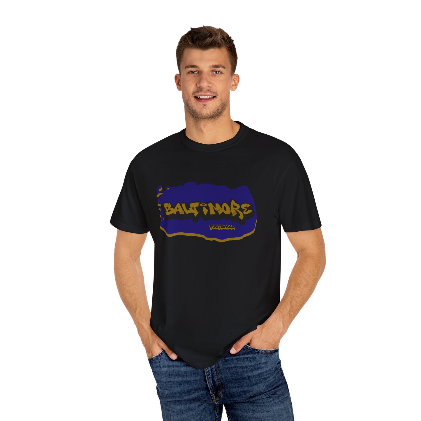 Baltimore Football Graffiti Tee