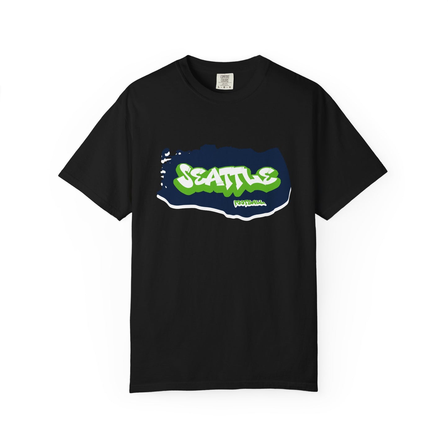 Seattle Football Graffiti Tee