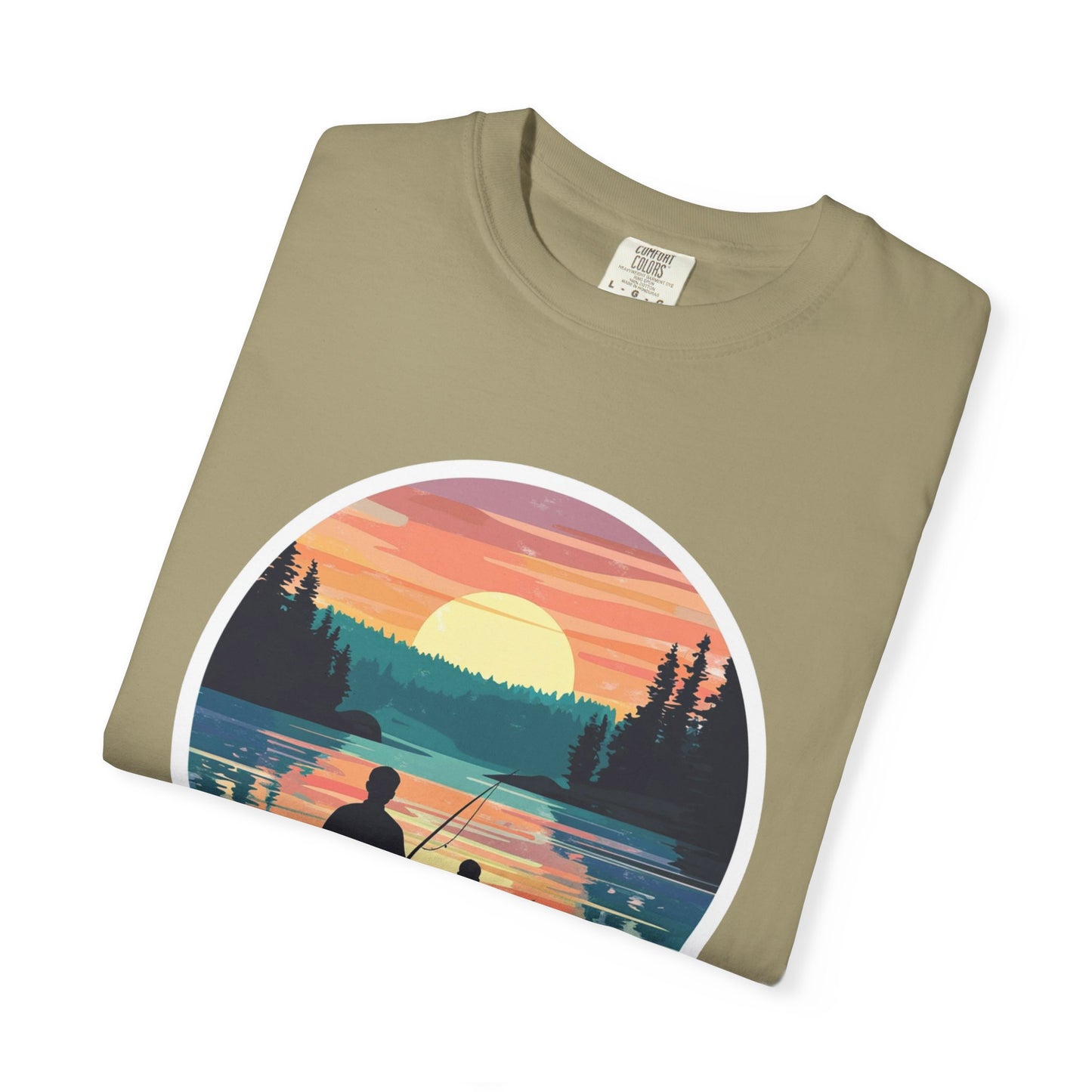 Father, Son, & Fishing Tee