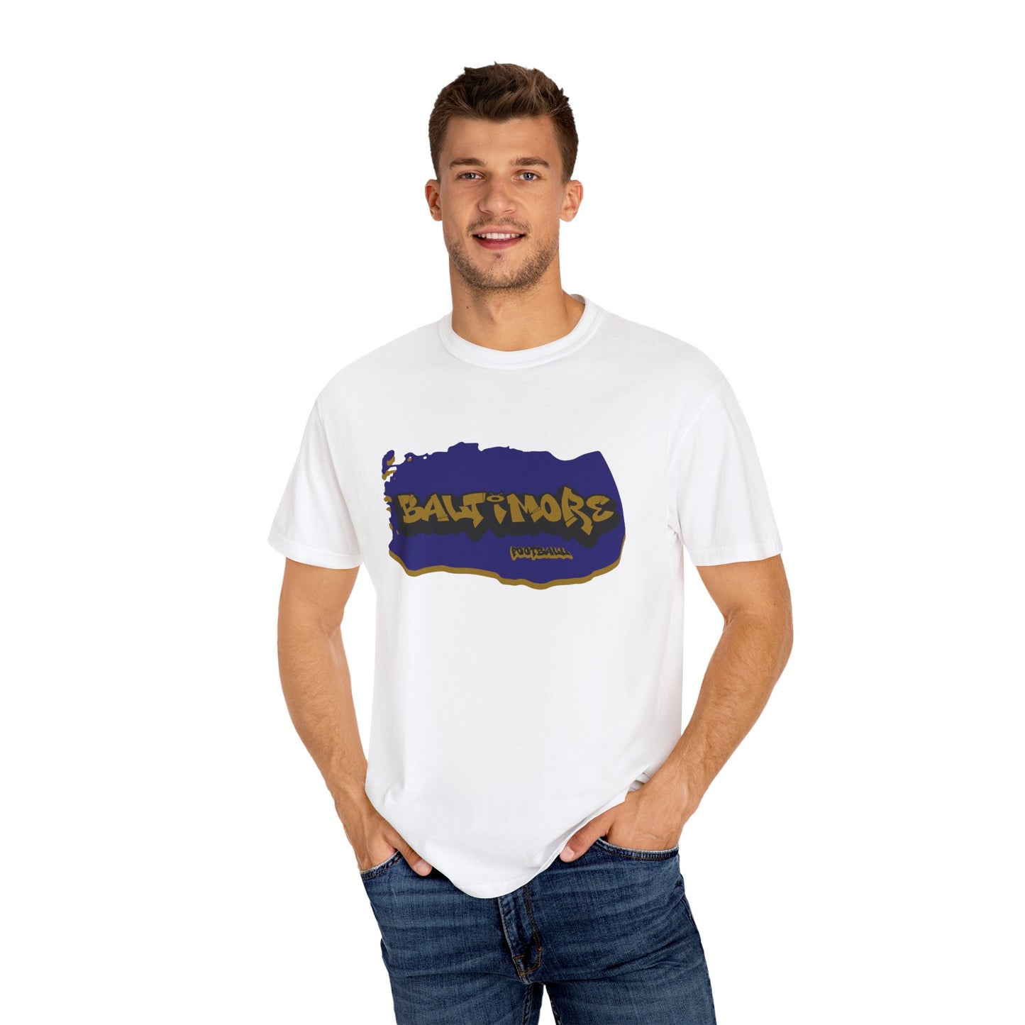 Baltimore Football Graffiti Tee