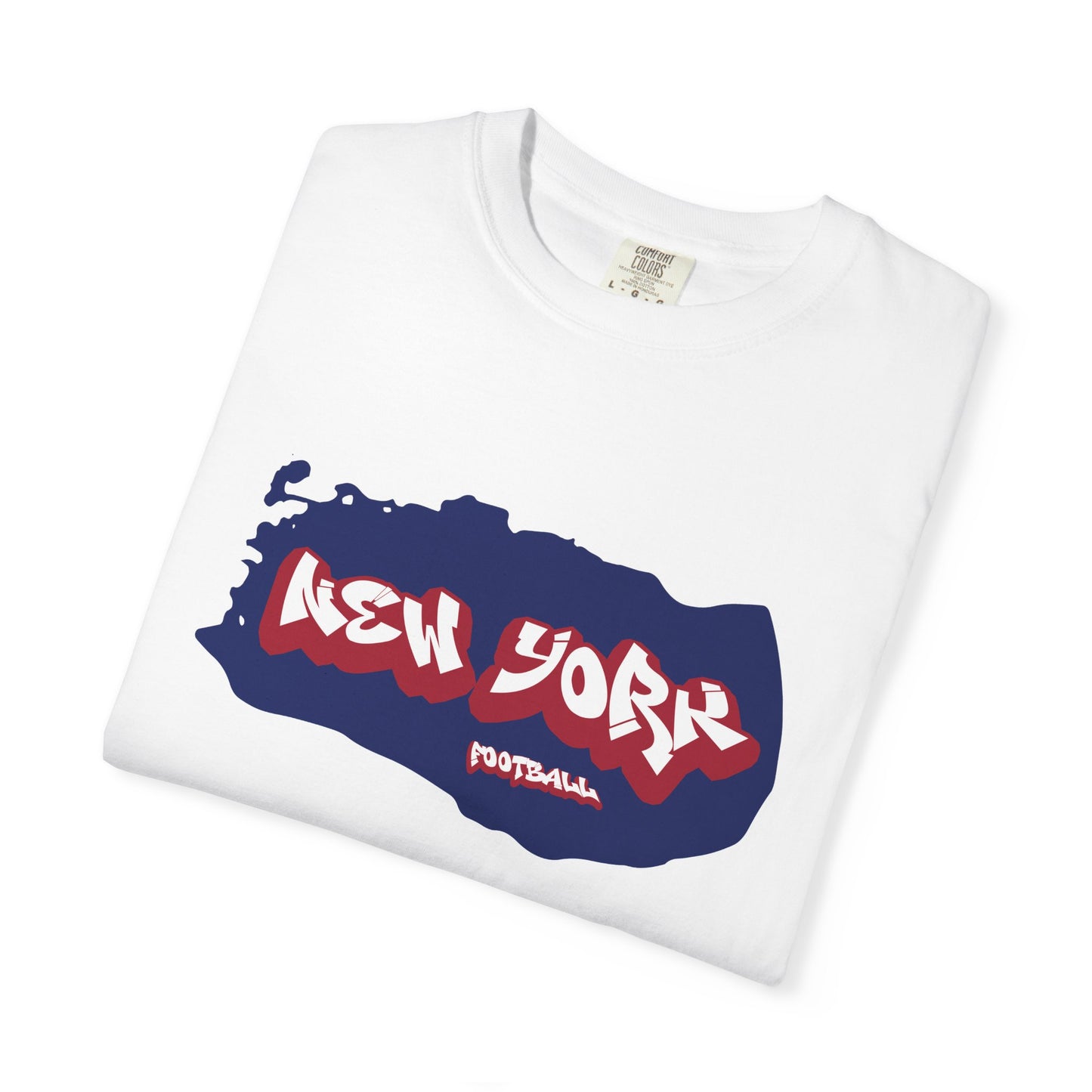 New York Football Graffiti Tee - Style 1