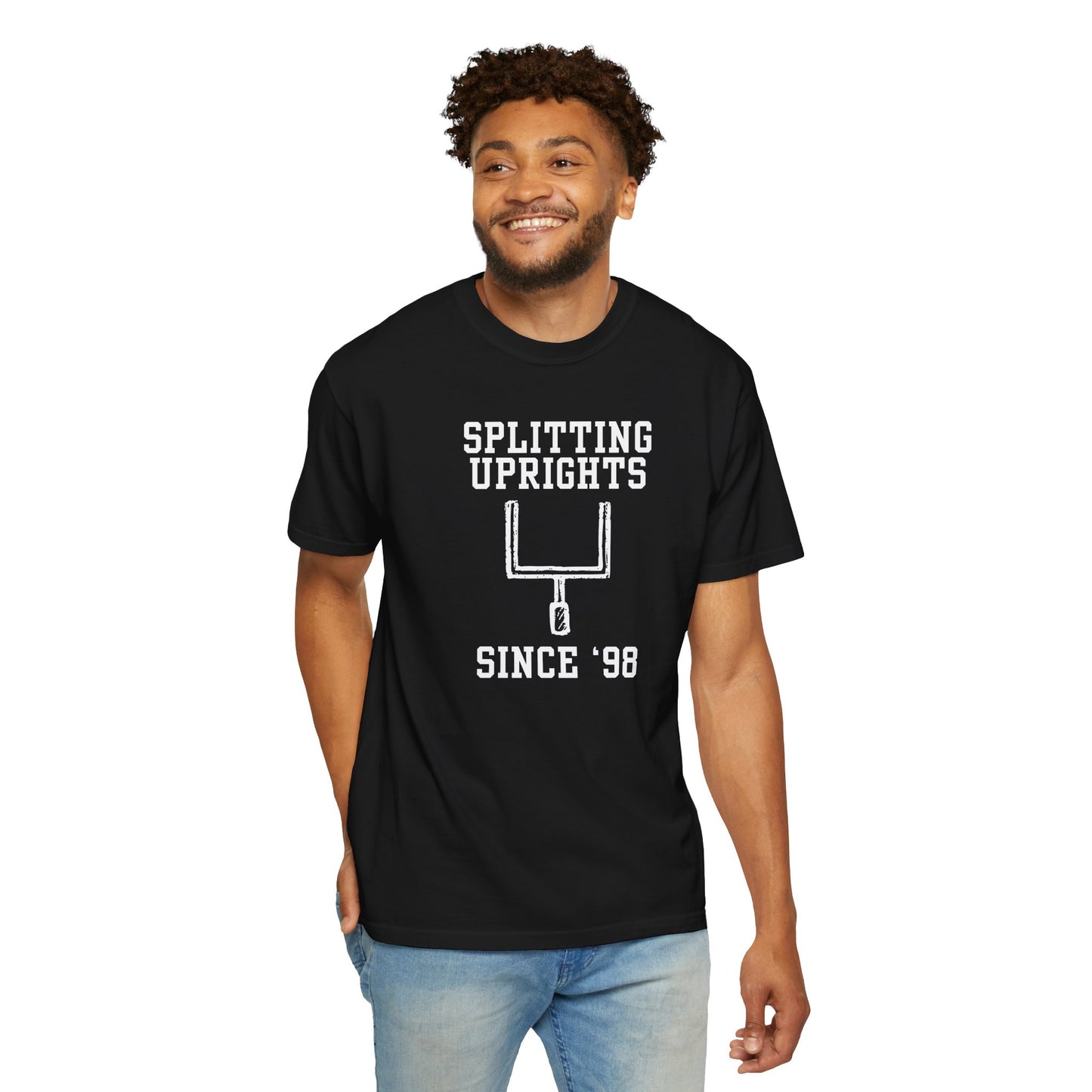 Splitting Uprights Tee