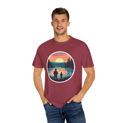 Father, Son, & Fishing Tee