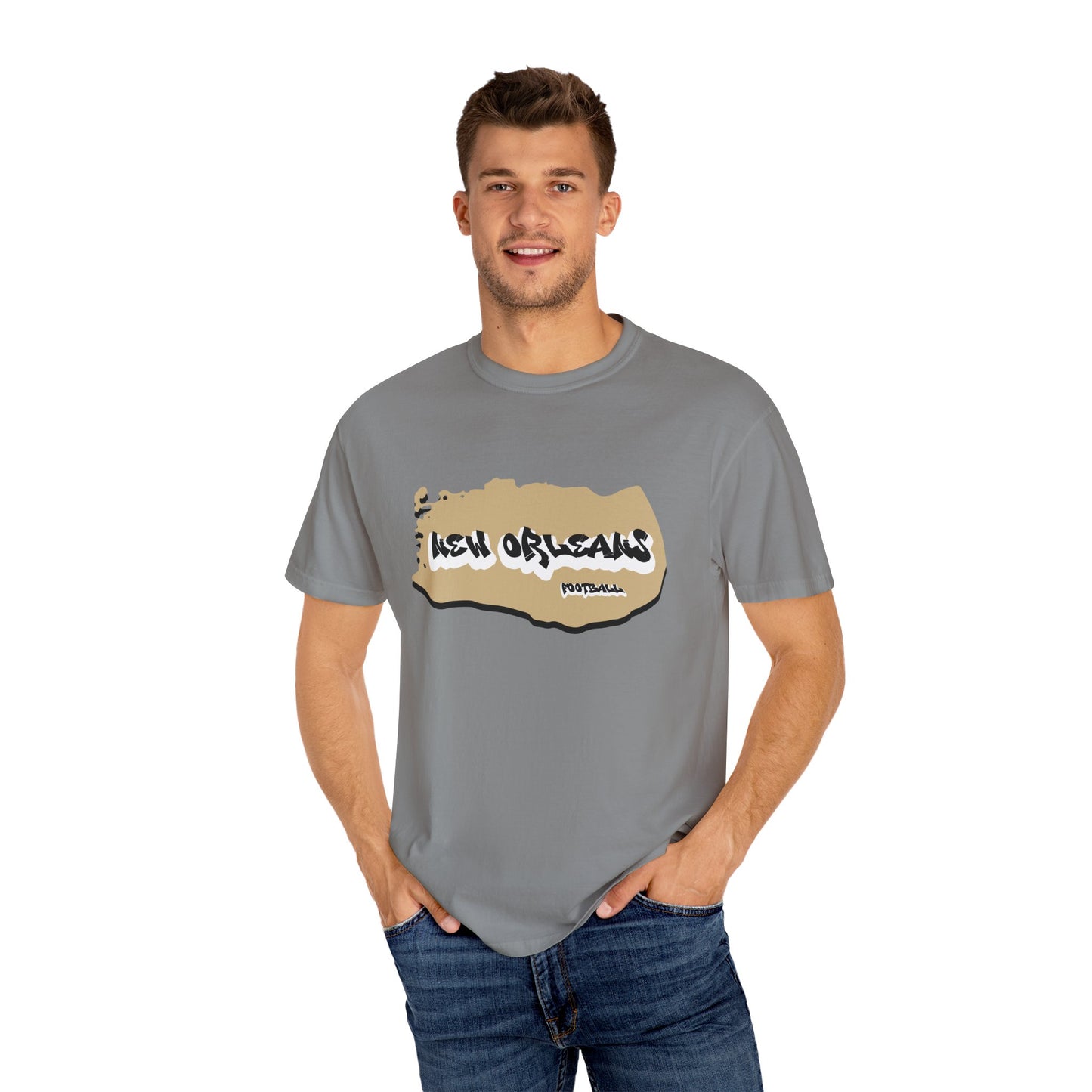 New Orleans Football Graffiti Tee