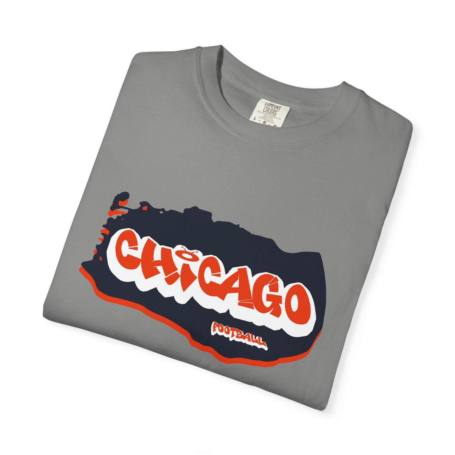 Chicago Football Graffiti Tee