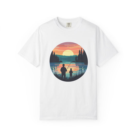 Father, Son, & Fishing Tee