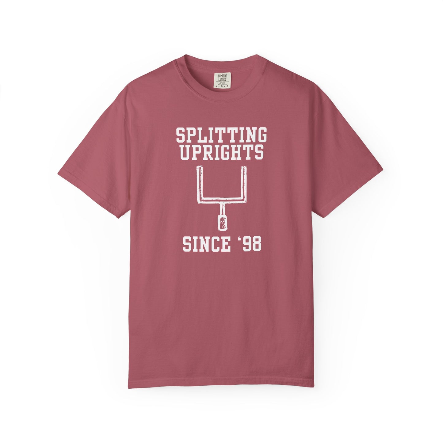 Splitting Uprights Tee