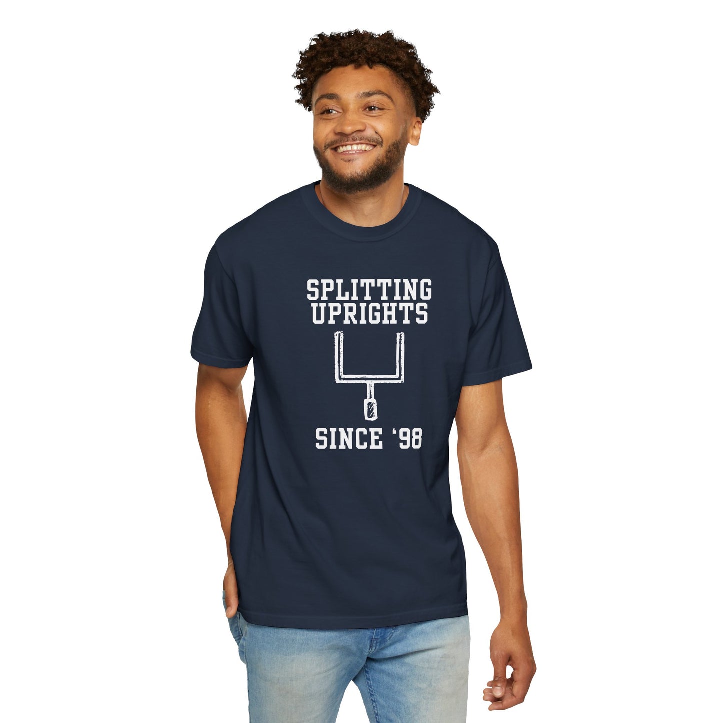 Splitting Uprights Tee