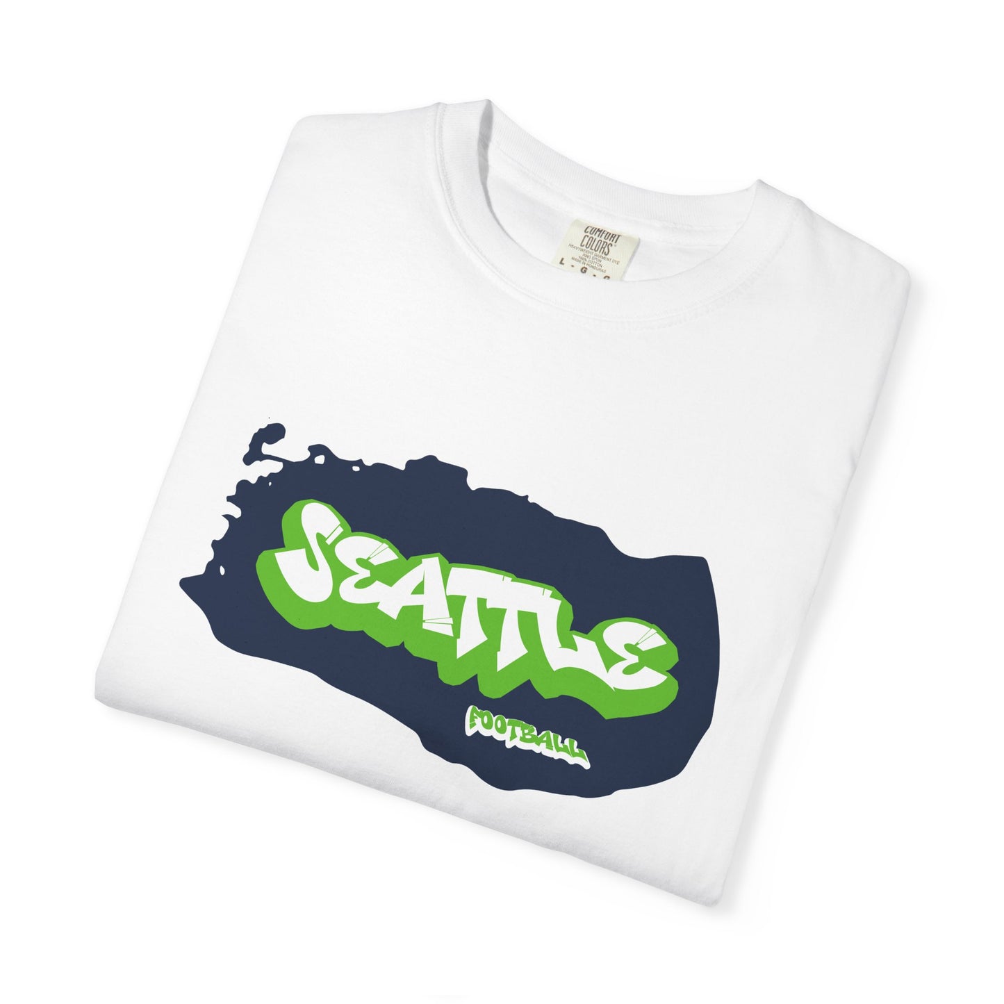 Seattle Football Graffiti Tee