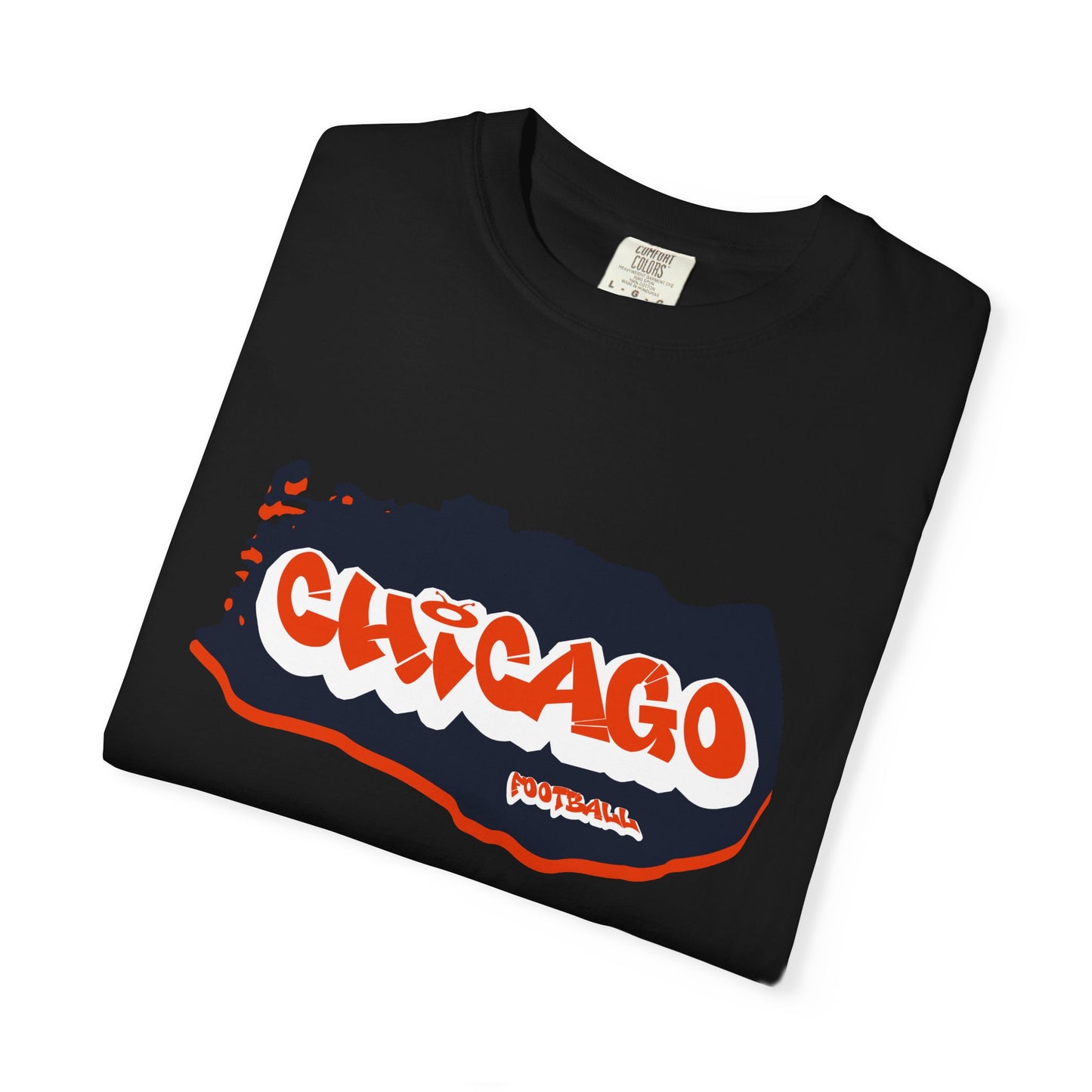 Chicago Football Graffiti Tee