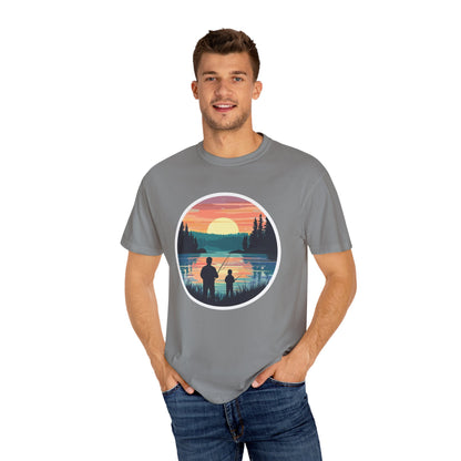 Father, Son, & Fishing Tee