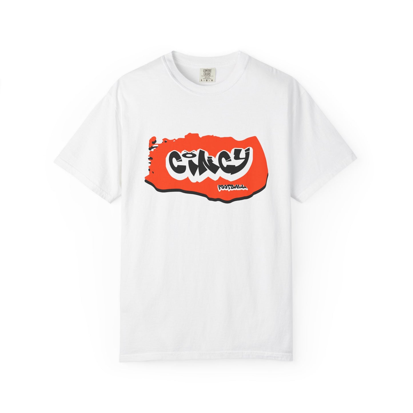 Cincinnati Football Graffiti Tee